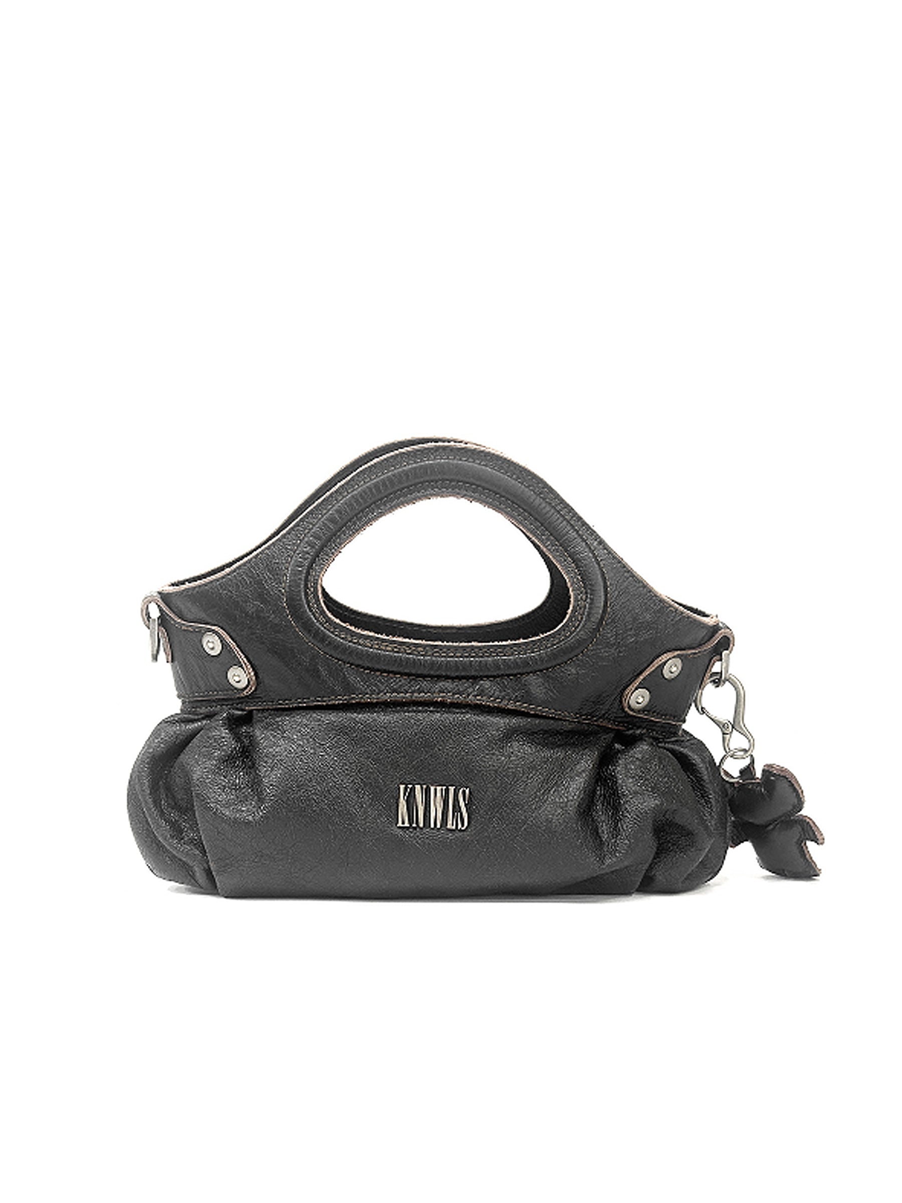 MISS SIXTY x KNWLS Black Baguette Bag
