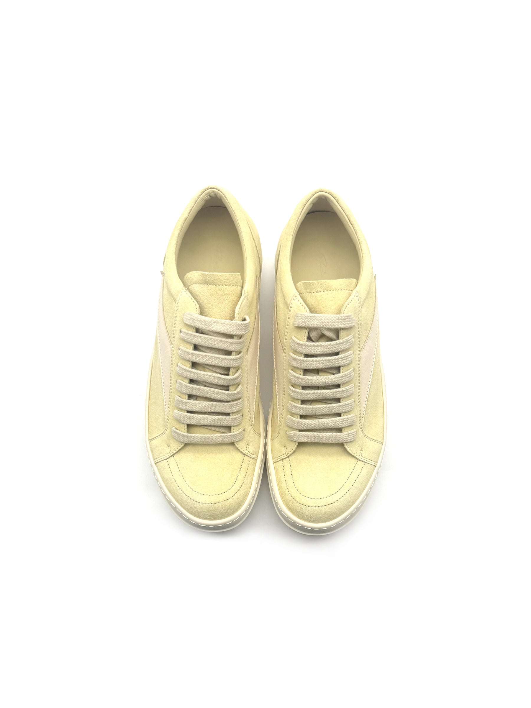 Rick Owens Vintage Sneaks Suede Low-Top Sneakers