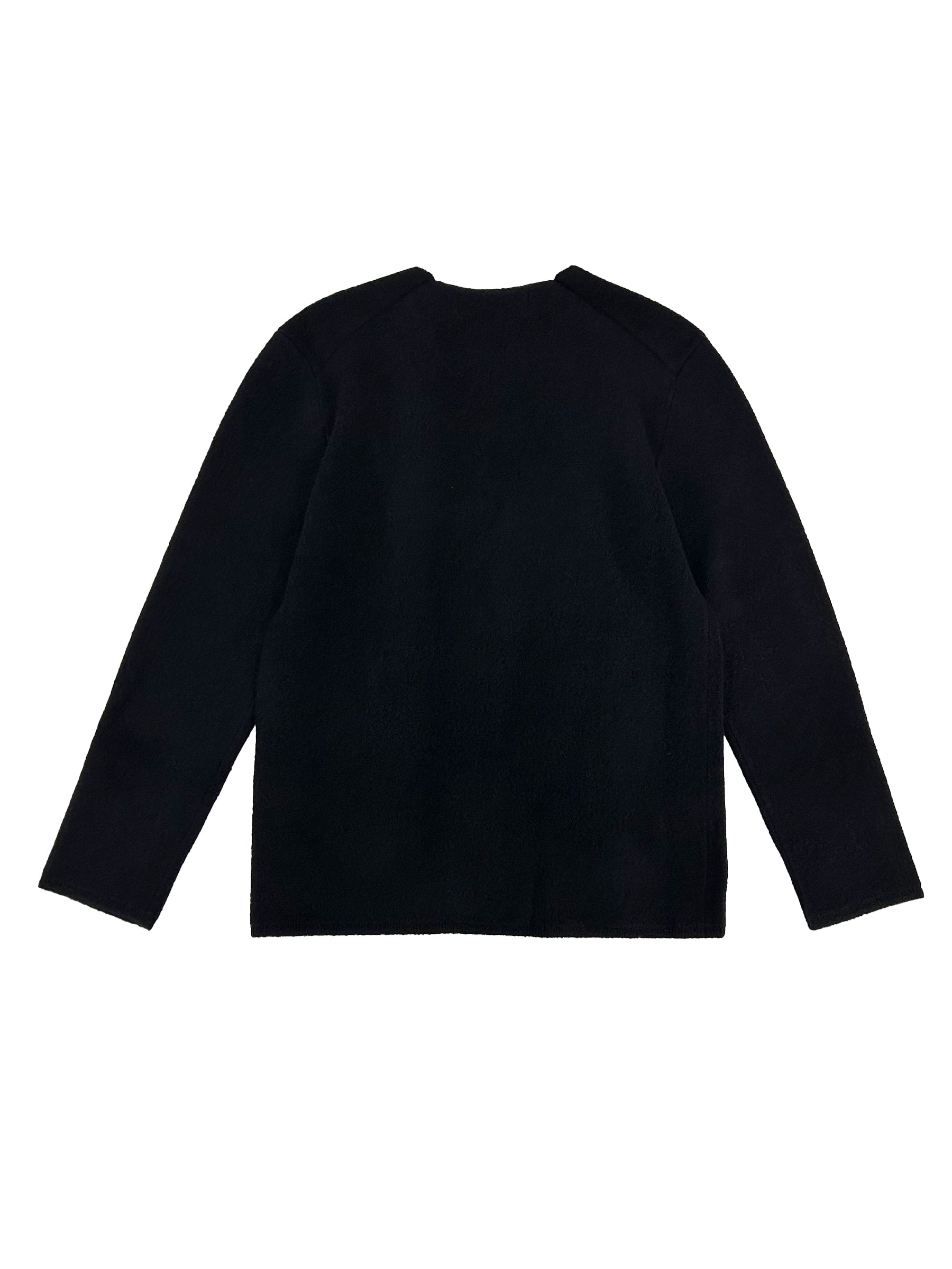 HOMME PLUS - Mens Sweater - AW25 - BLACK BLUE