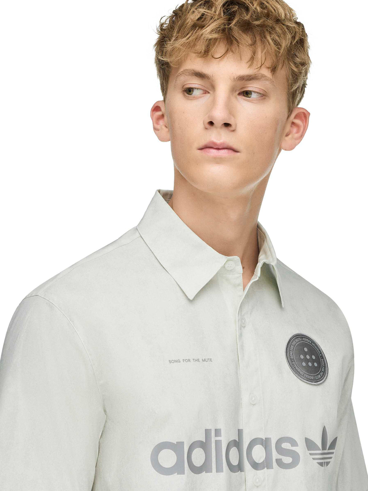 SONG FOR THE MUTE X ADIDAS White Adi008 Ss Shirt