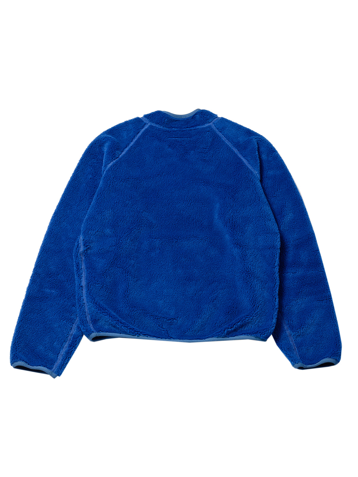 MM6 Maison Margiela Blue Quarter Zip Sweatshirt