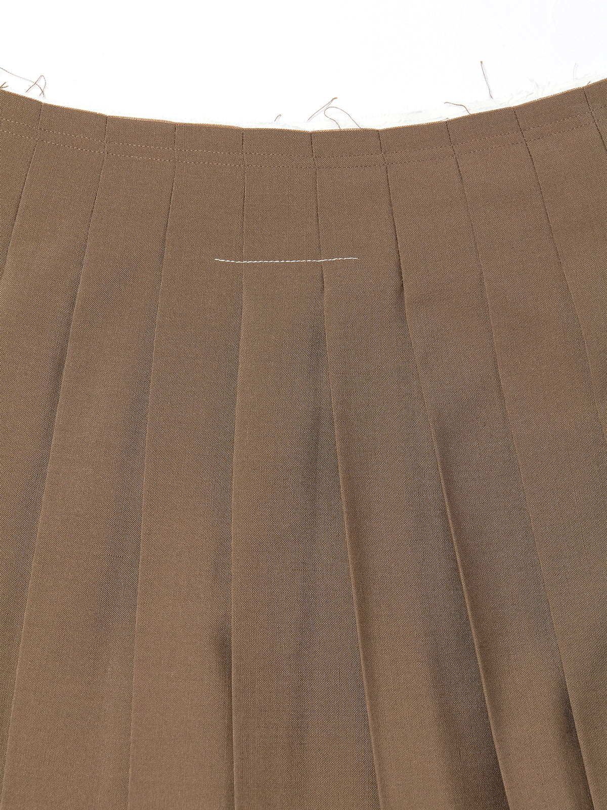 MM6 Maison Margiela Brown Mini Skirt