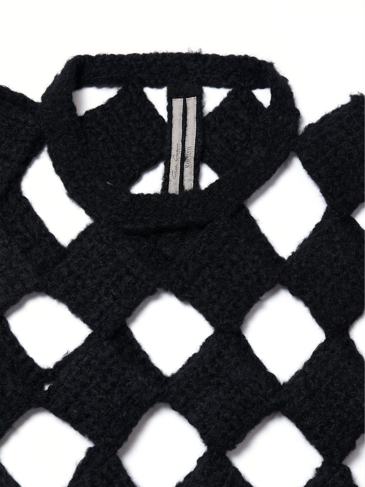 Rick Owens Black Knit Top - Sarutanya Tank