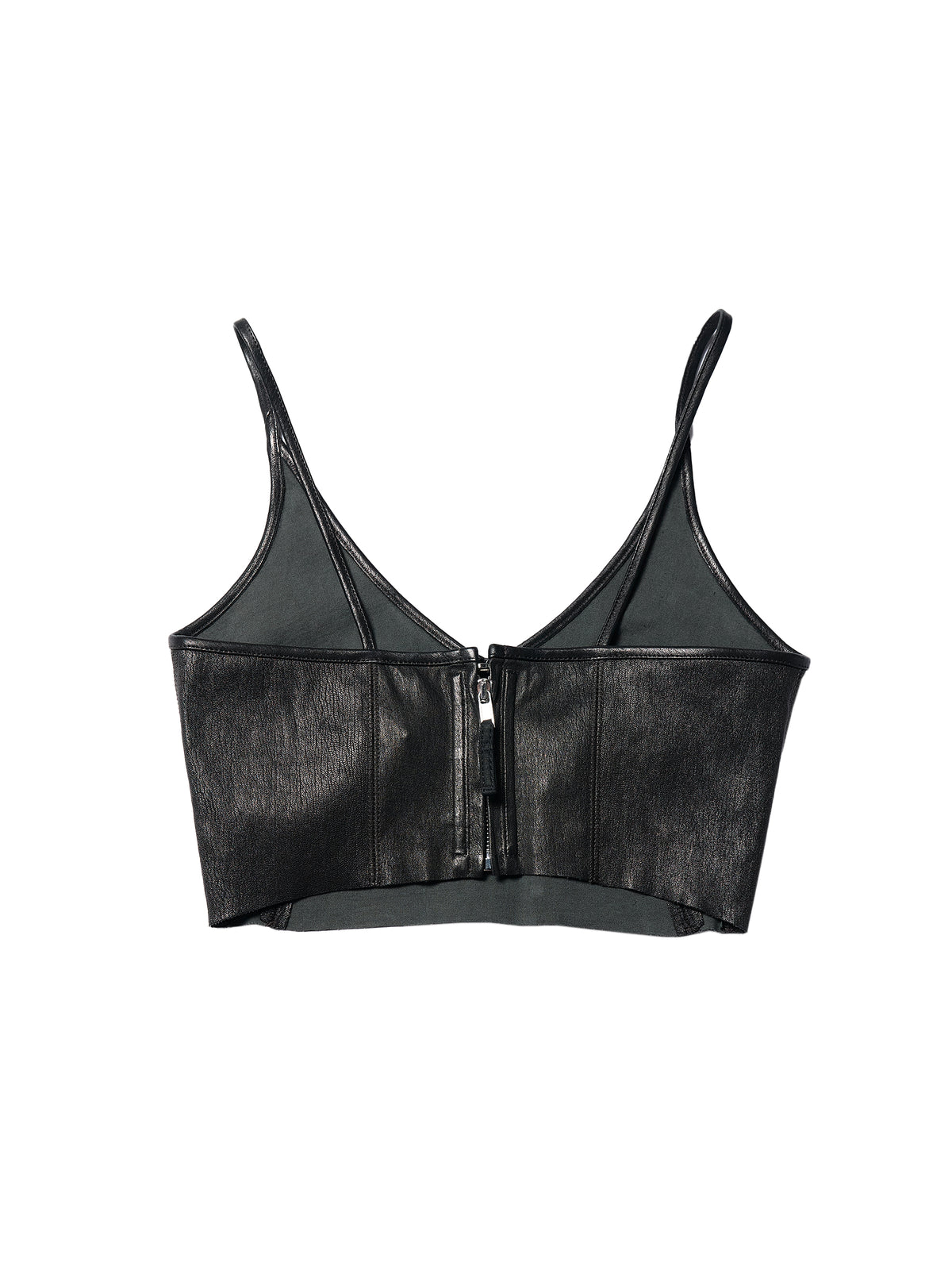 Rick Owens Black Leather Top - Top