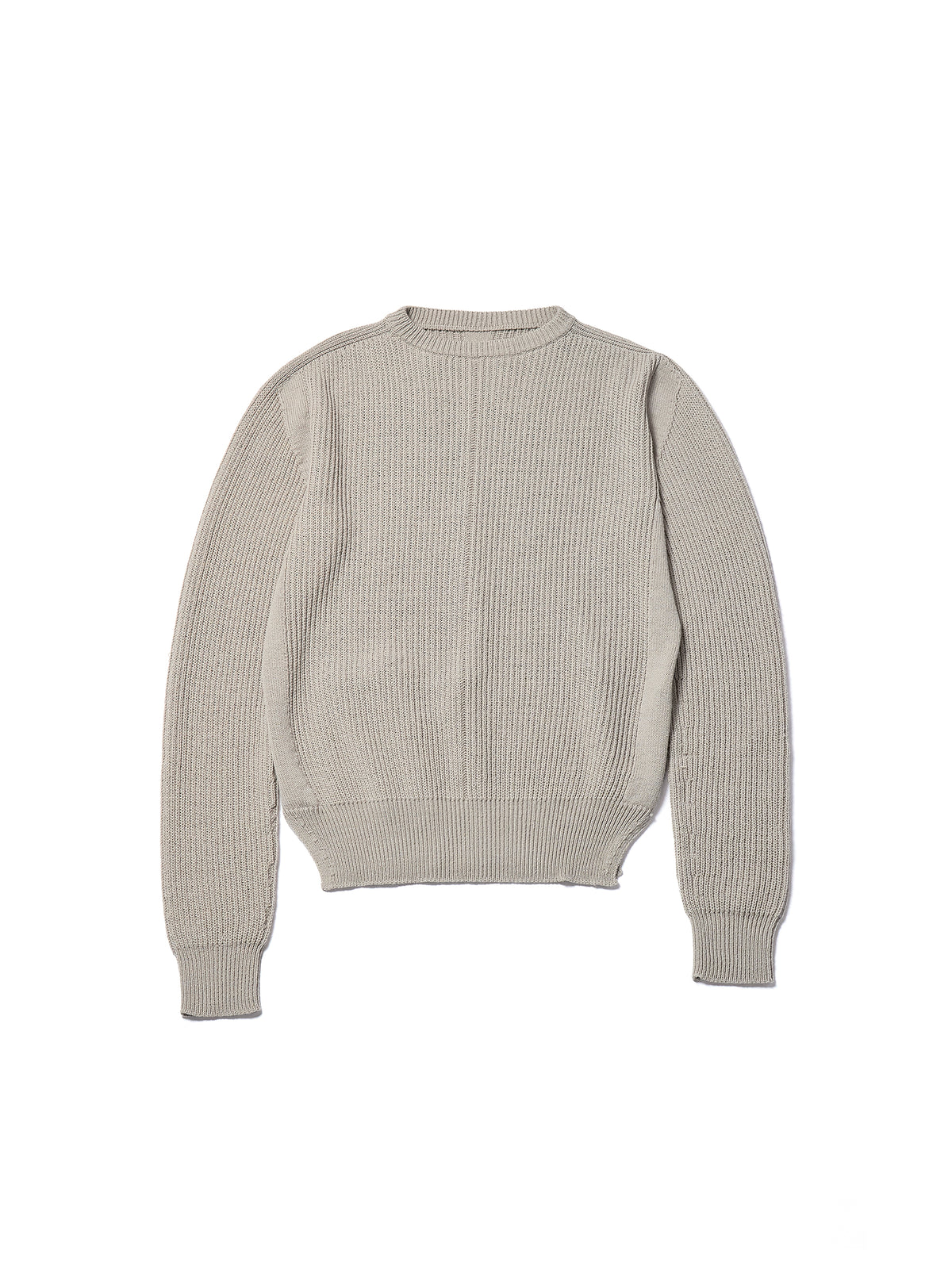 Rick Owens Pearl Knit Sweater - Fisherman Round Neck