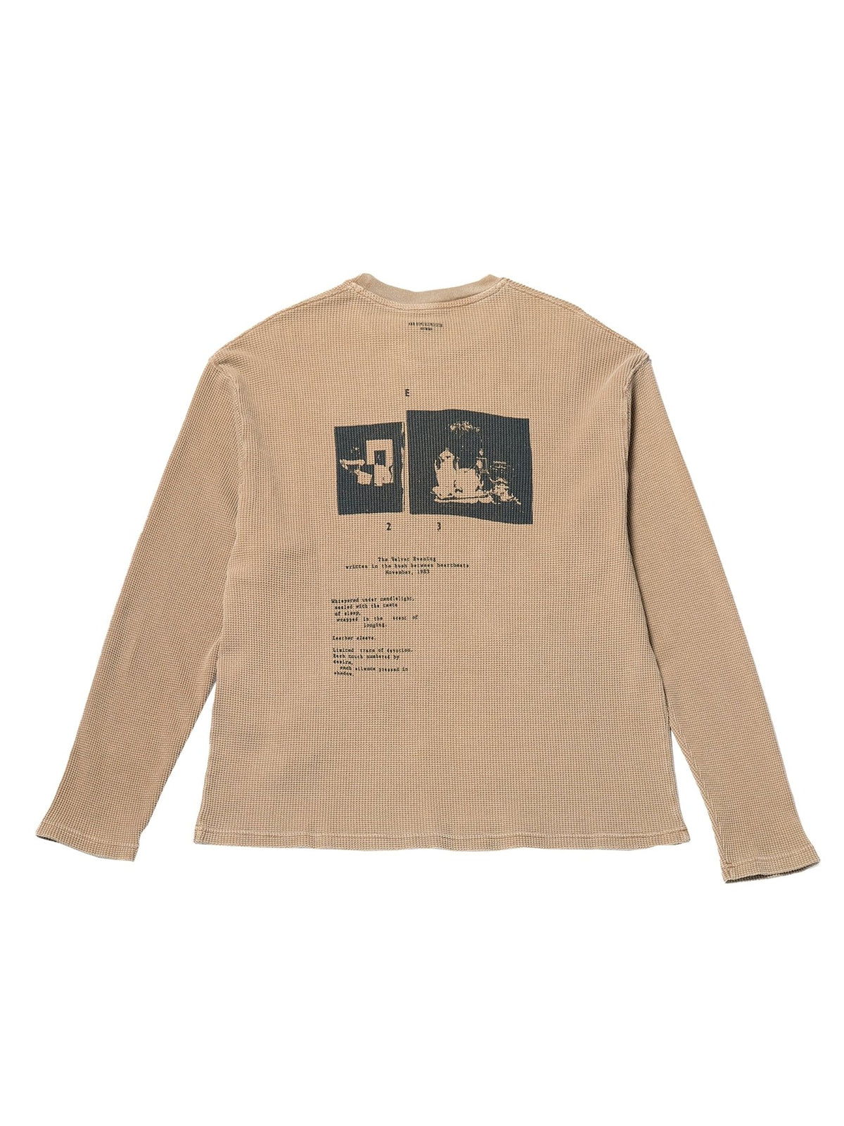 Ann Demeulemeester Beige Emil Relax Fit Boxy T Shirt With The Velvet Eveni