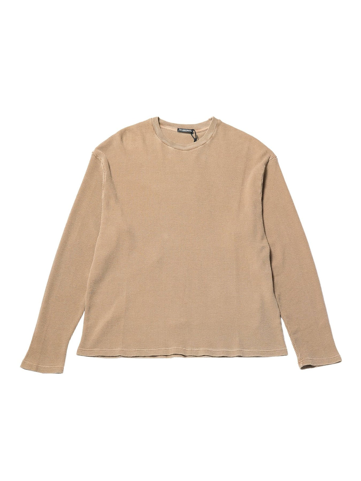 Ann Demeulemeester Beige Emil Relax Fit Boxy T Shirt With The Velvet Eveni