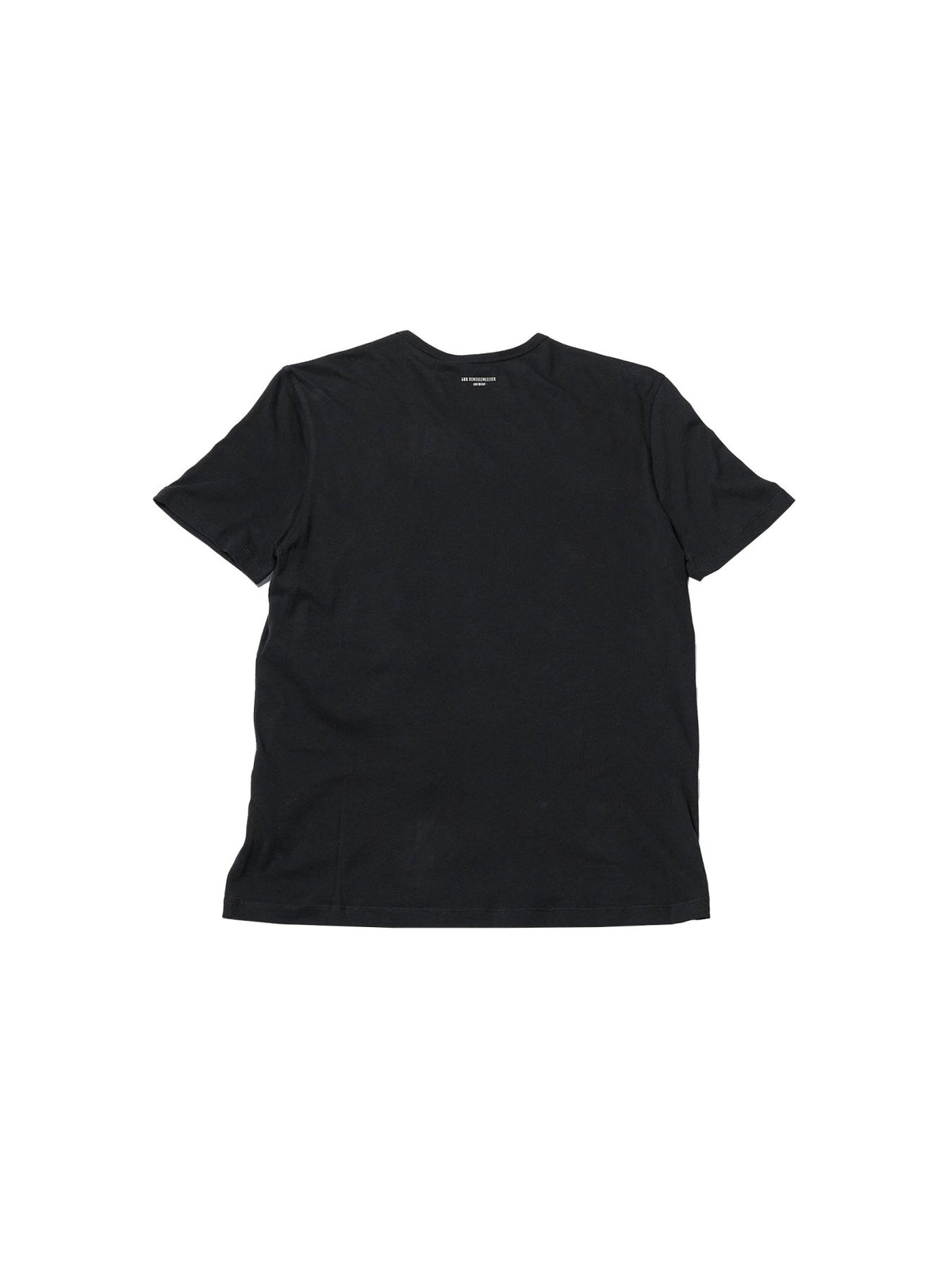 Ann Demeulemeester Black Baptist Standard Fit T Shirt With Lovers Forever