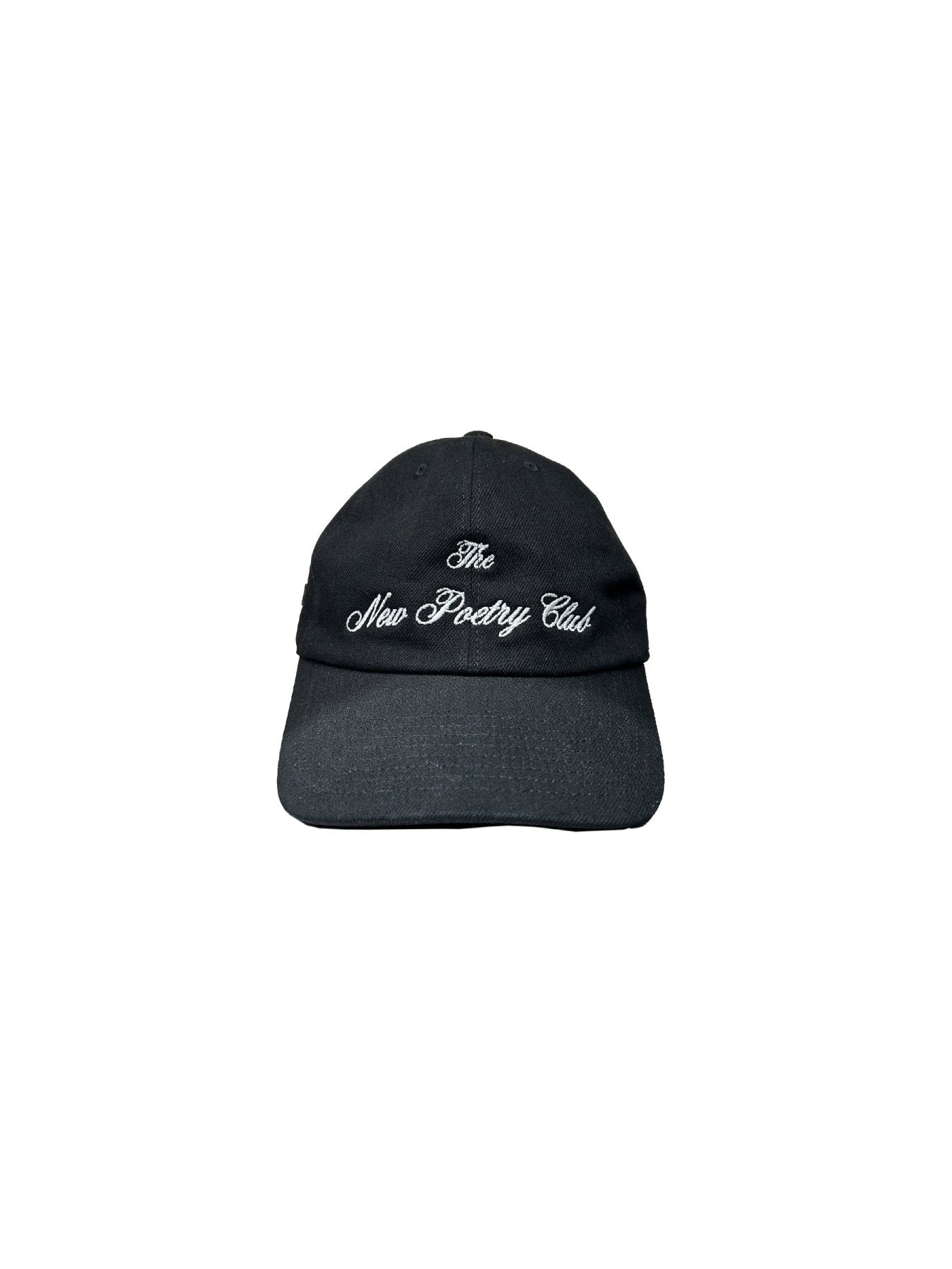Ann Demeulemeester Black Tem Baseball Cap With The New Poetry Club