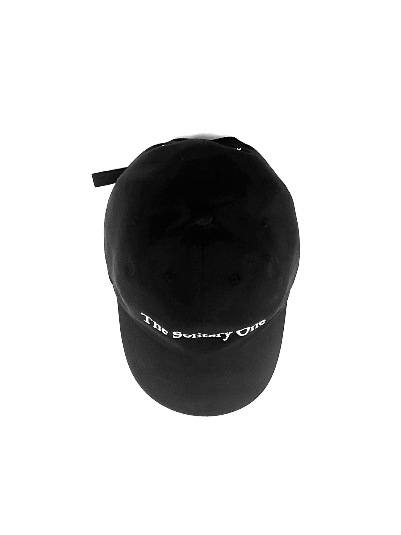 Ann Demeulemeester Black Tem Baseball Cap With The Solitary One Embroider