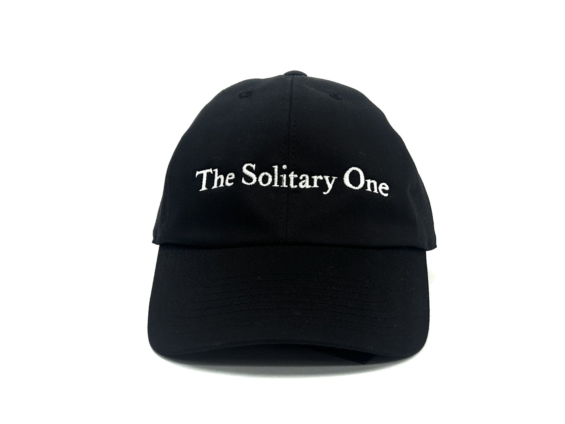 Ann Demeulemeester Black Tem Baseball Cap With The Solitary One Embroider