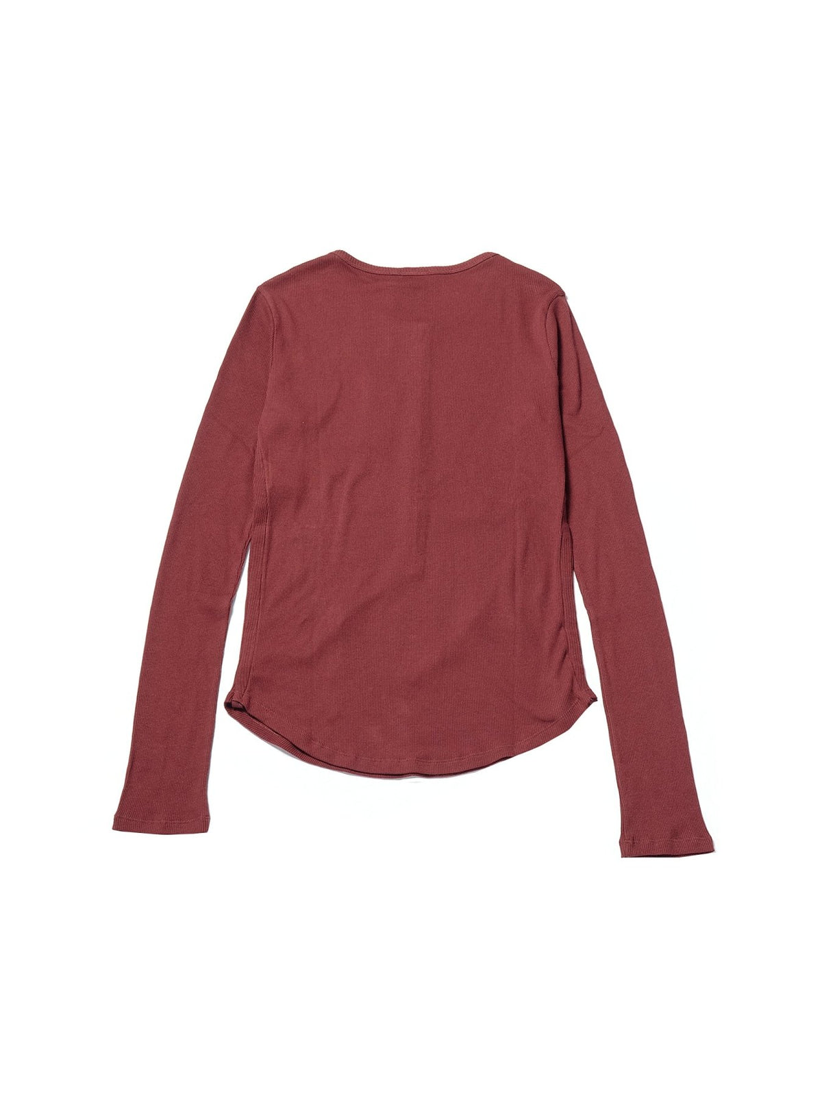 Ann Demeulemeester Burgundy Hamar Wrinkled Serafino Top Cotton Rib Jersey