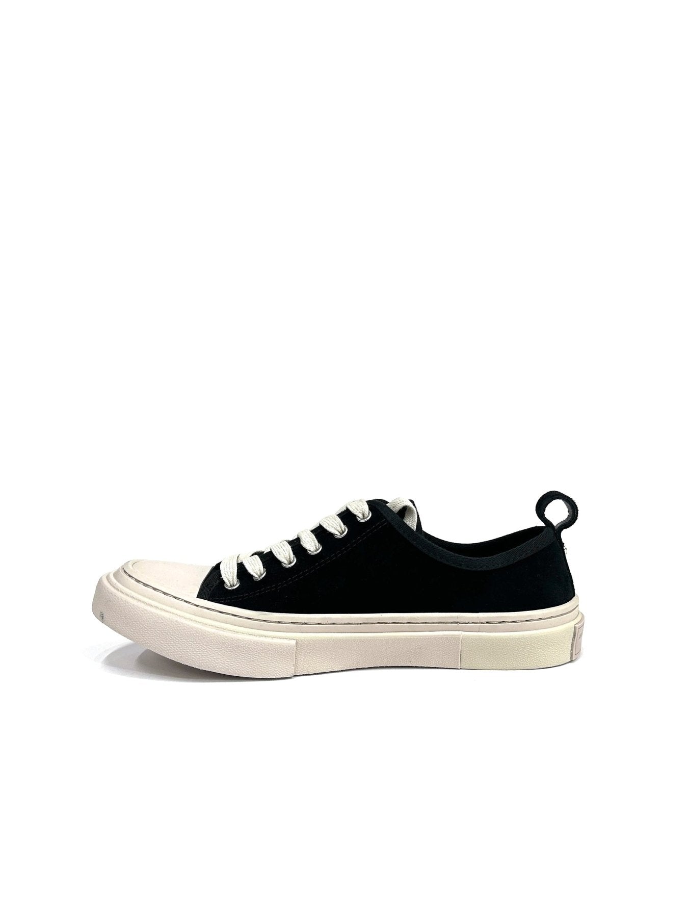 Ann Demeulemeester Multi Halli Vulcanized Low Top Suede Leather Sneakers