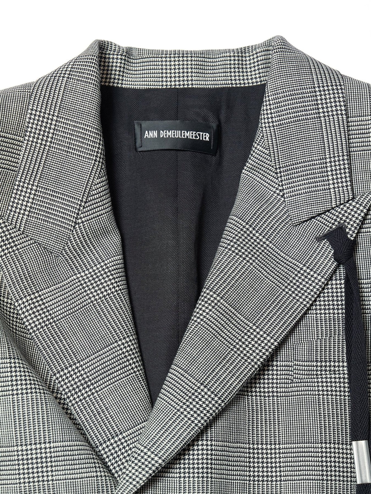 Ann Demeulemeester Multi Waldus Pick Lapel Double Breasted Tailored Jacket