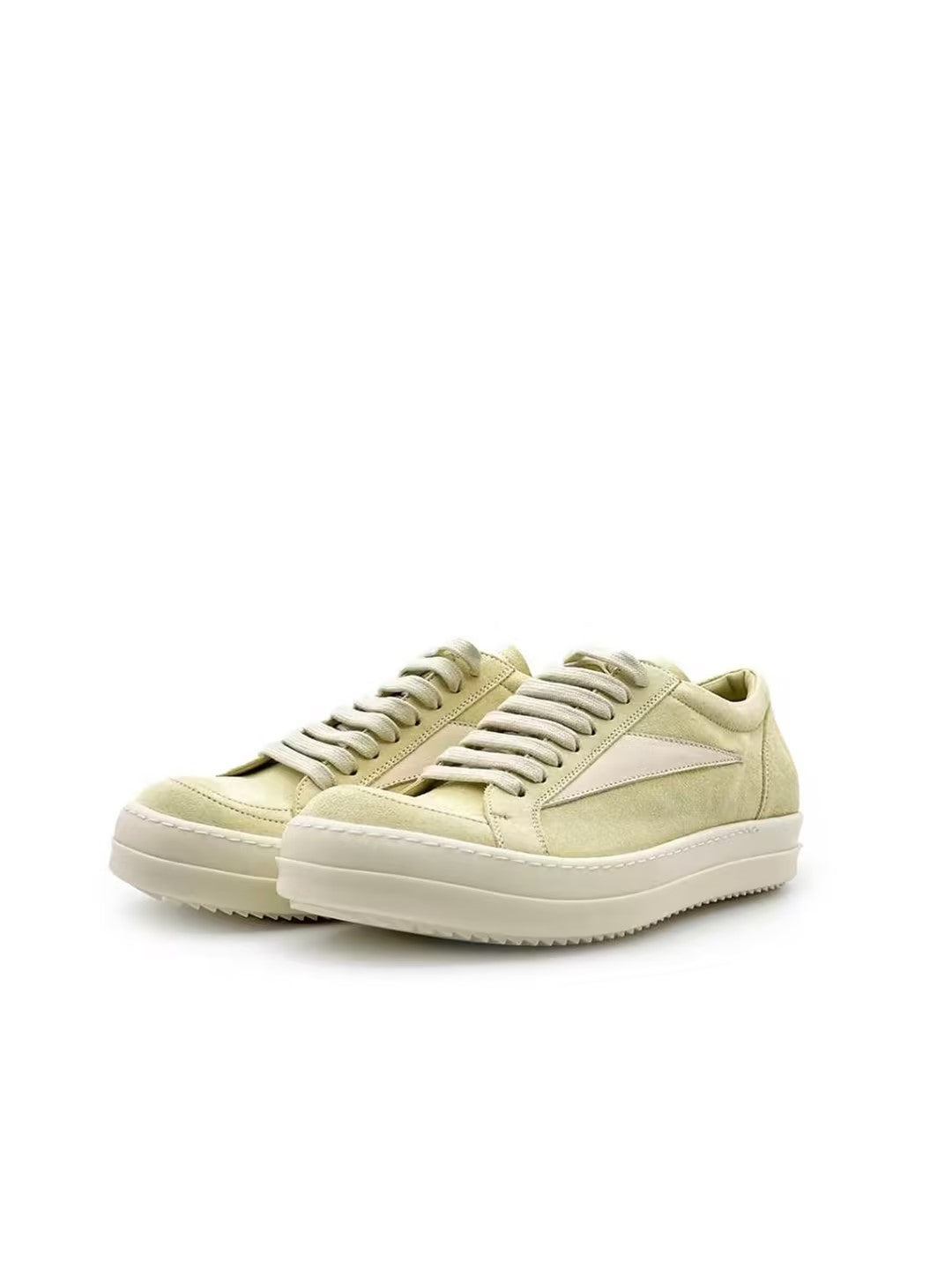 Rick Owens Vintage Sneaks Suede Low-Top Sneakers