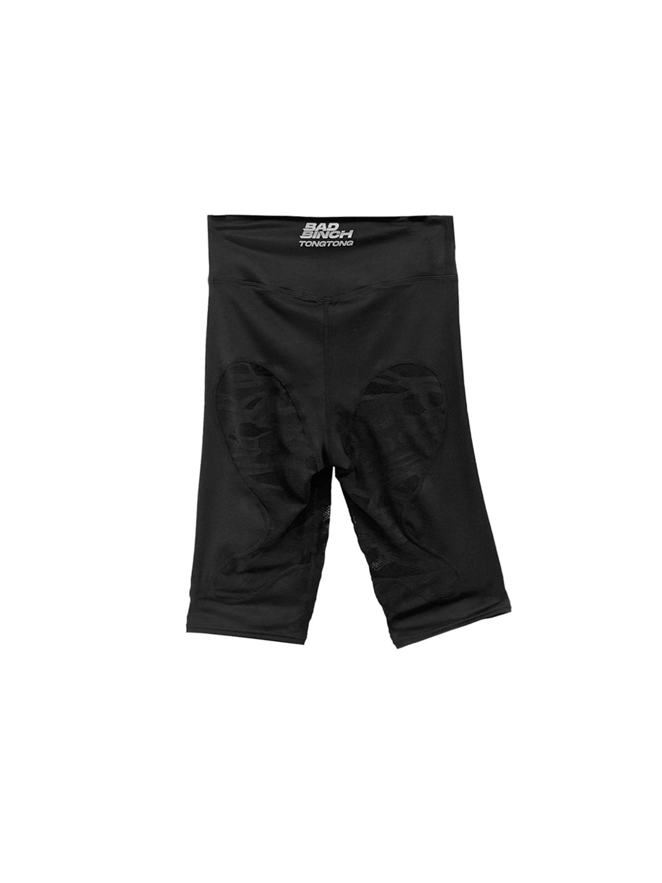 BAD BINCH TONGTONG Black Bad Binch Butterfly Sports Shorts