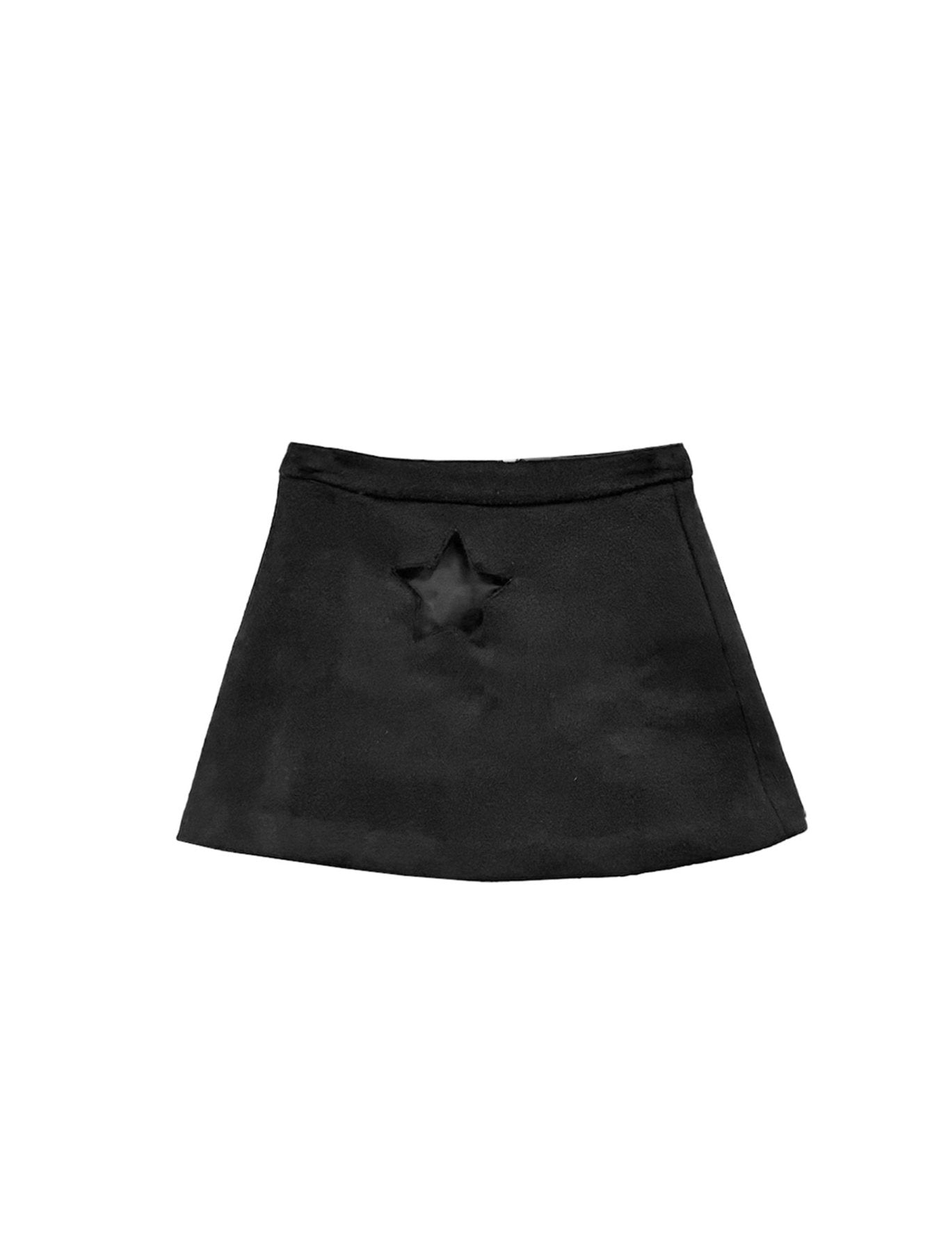 BAD BINCH TONGTONG Navy Star Cut Out Mini Skirts