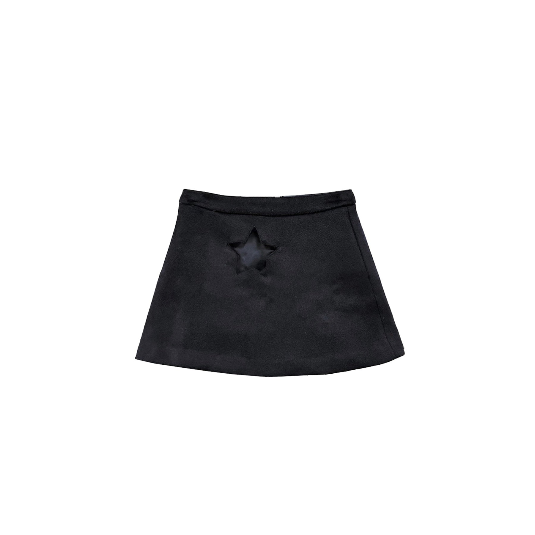 BAD BINCH TONGTONG - Star Cut Out Mini Skirt - AW23 - NAVY