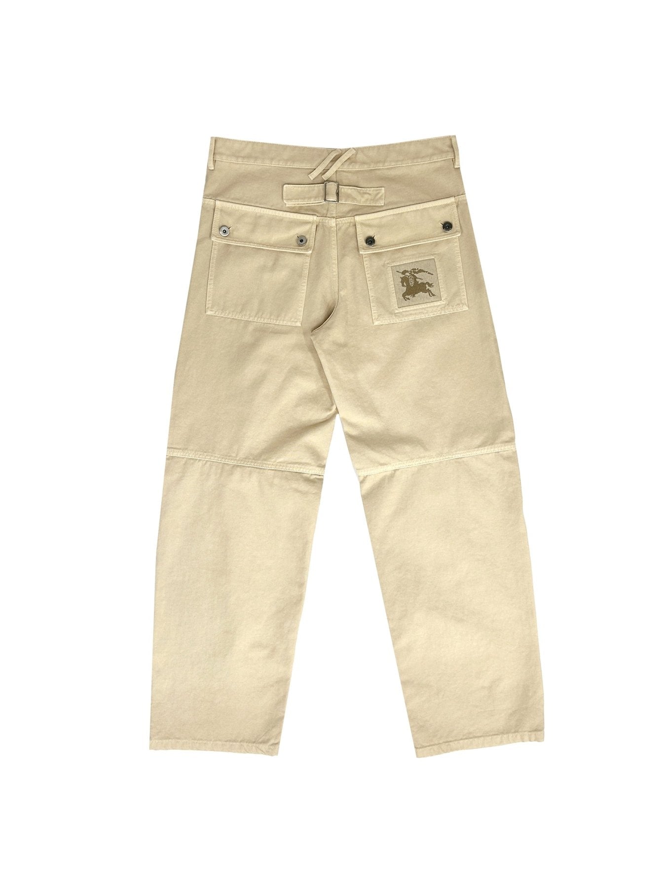 BURBERRY Beige M Casual Trousers