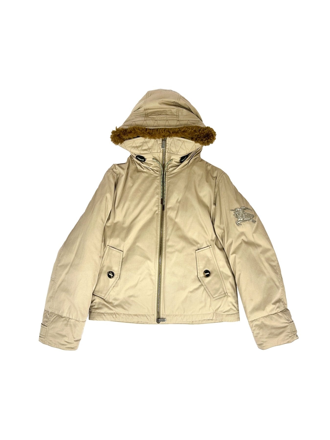BURBERRY Beige M Down Jacket