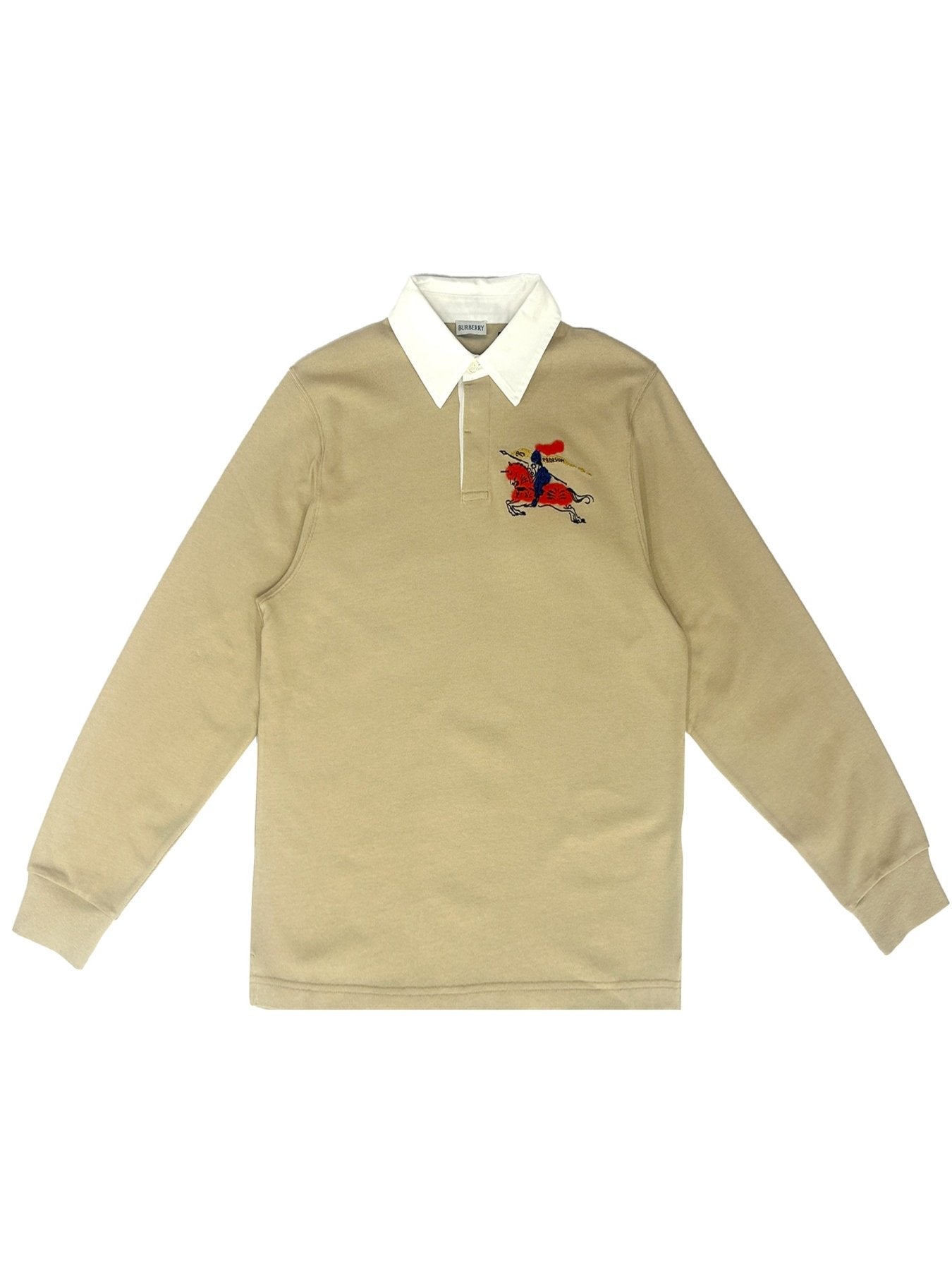 BURBERRY Beige M Jwear Rugby Top