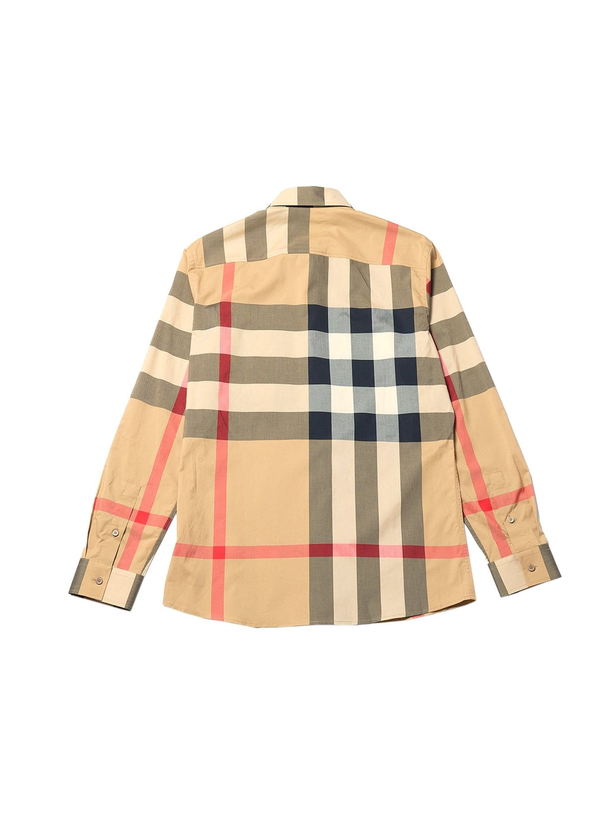 Burberry Beige Summerton M Casual Shirt Ls