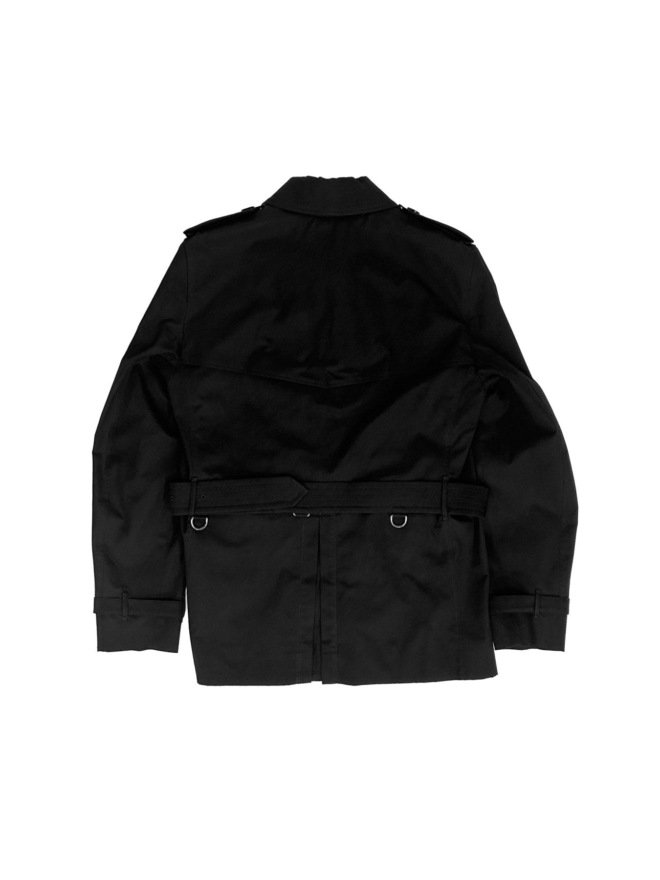 BURBERRY Black M Rw D Breasted