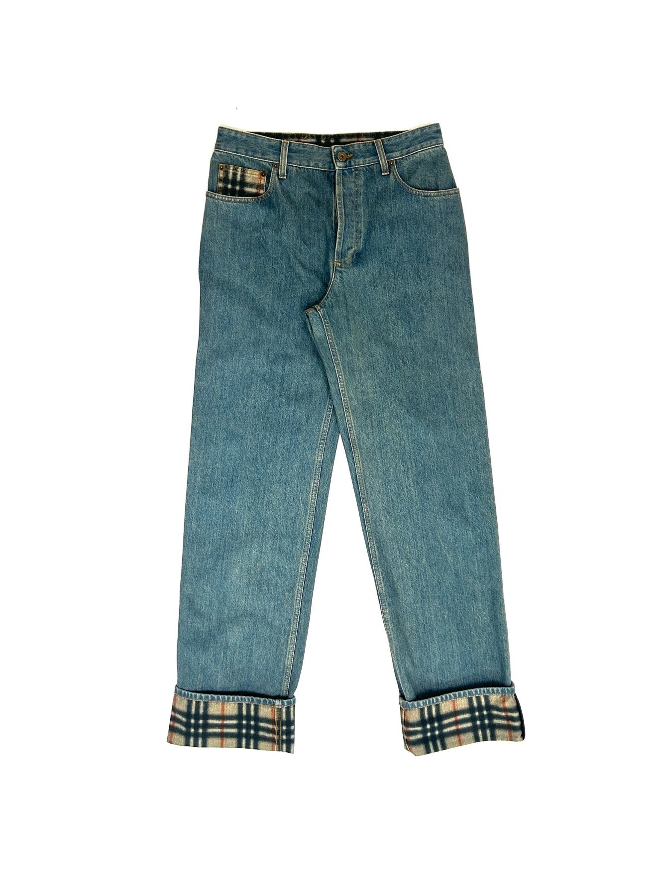 BURBERRY Blue M Denim 5 Pocket