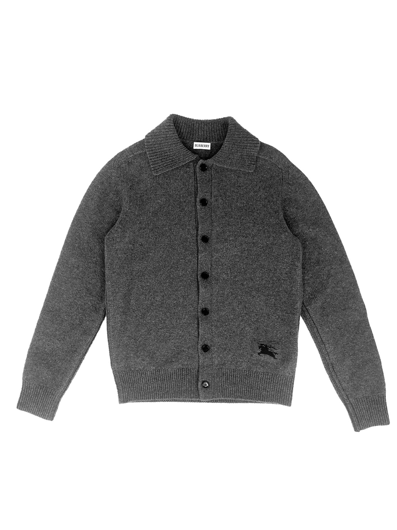 BURBERRY Grey M Knit Cardigan