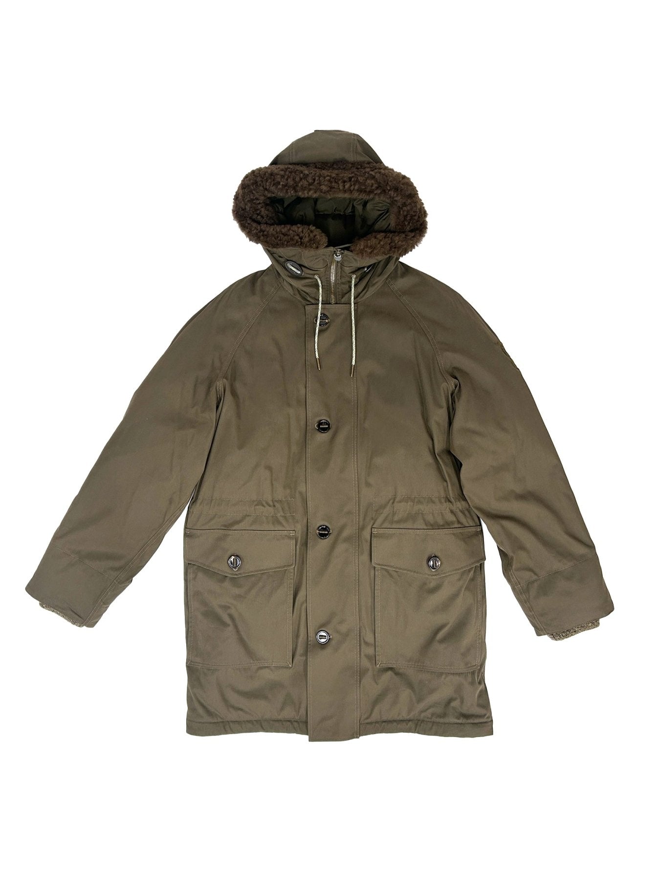 BURBERRY Khaki M Down Jacket