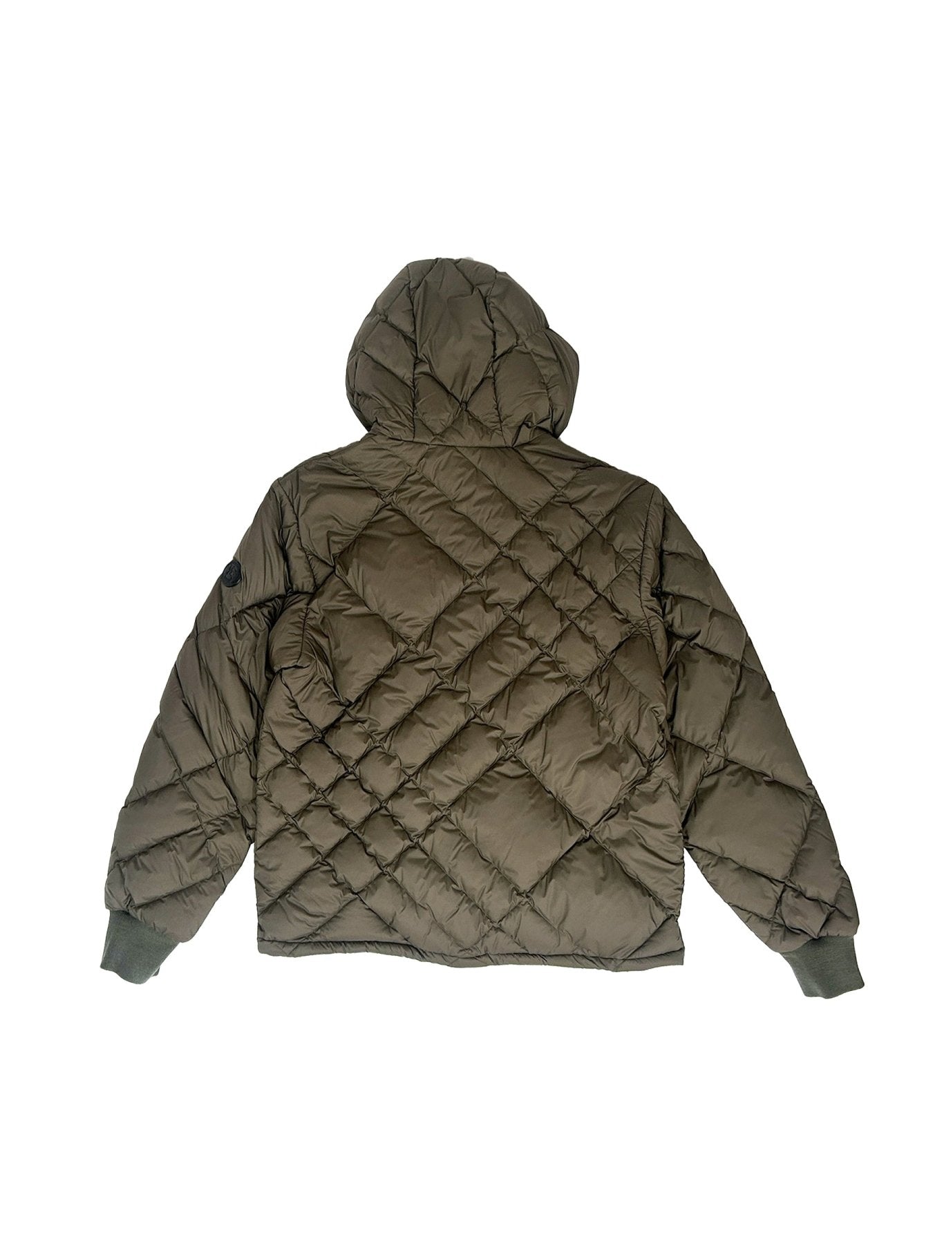 BURBERRY Khaki M Quilted Down Jacket
