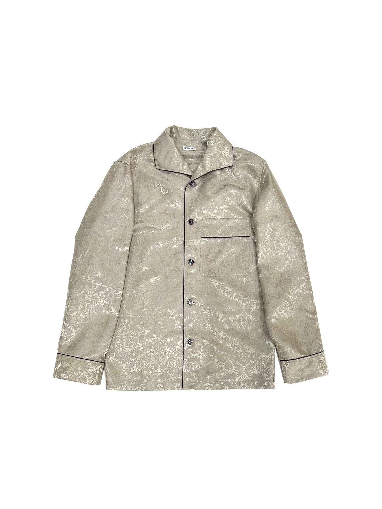 BURBERRY - M Casual Shirt Ls - AW25 - TAUPE BEIGE IP PAT