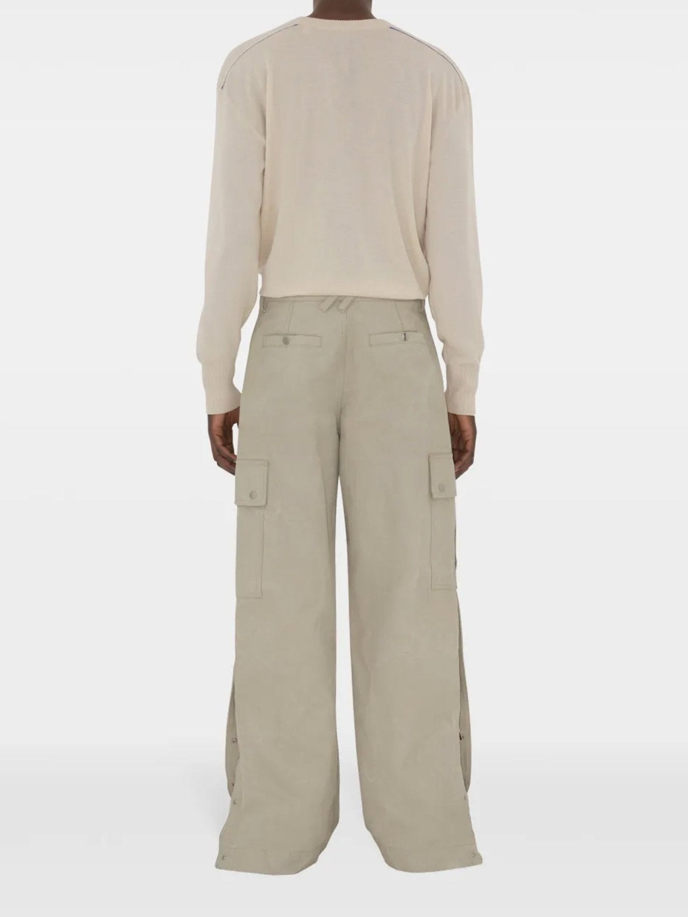 BURBERRY - M Casual Trousers - PLASTER