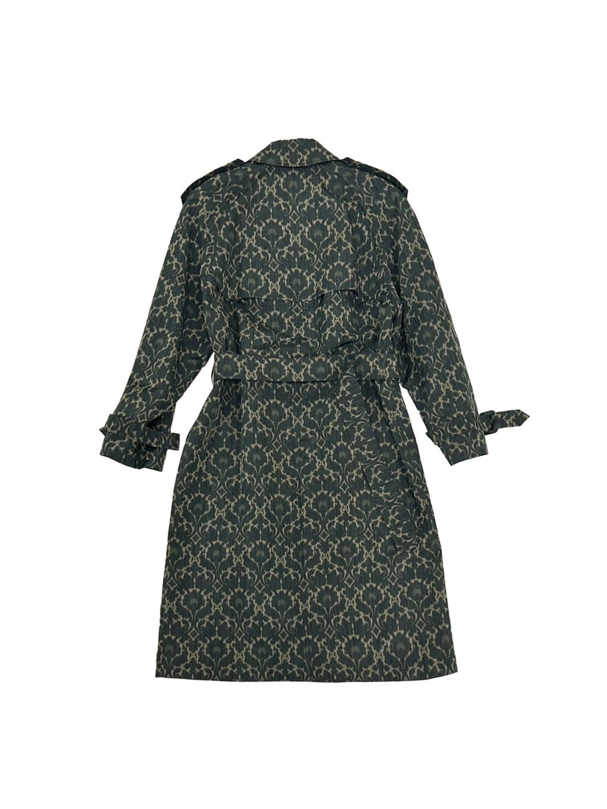 BURBERRY - M D Breasted Coat - AW25 - VINE IP PATTERN