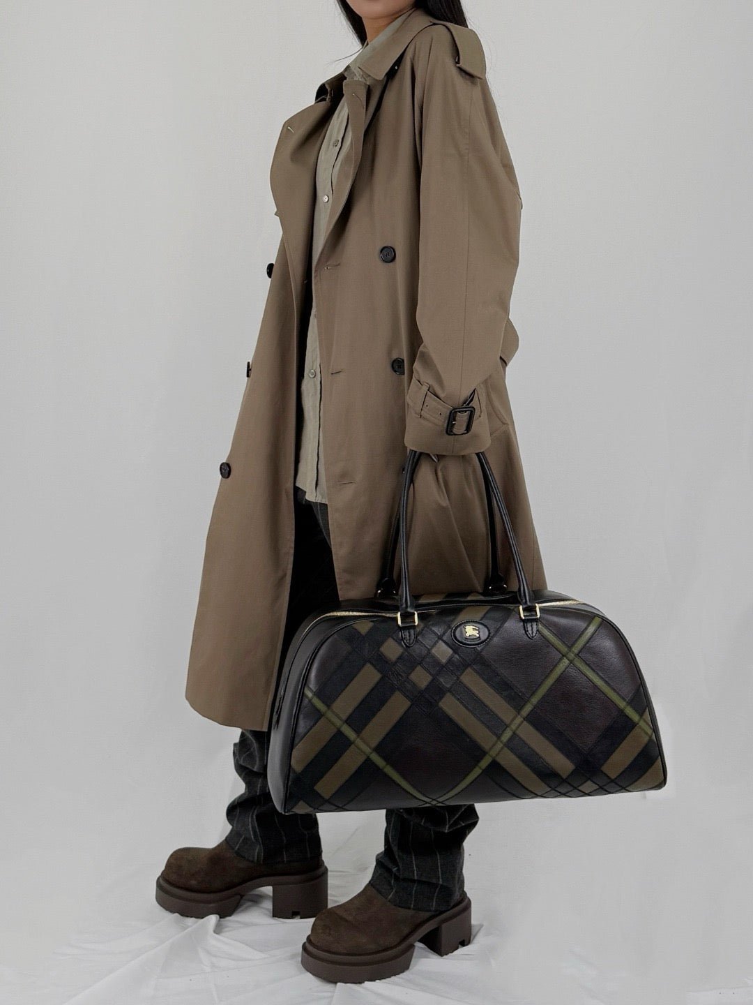 BURBERRY - M Holdall - AW25 - PEAT