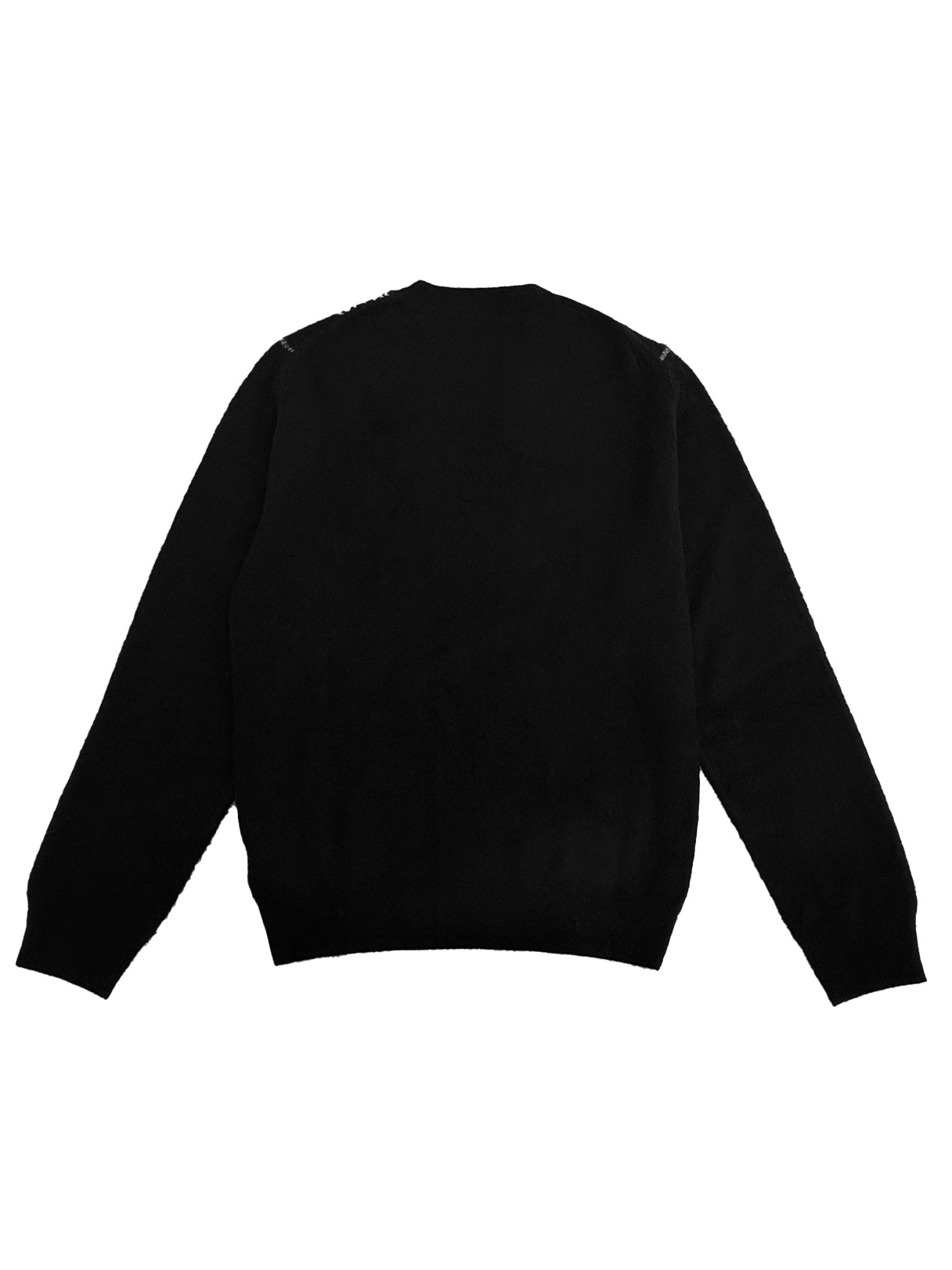 BURBERRY - M Knit Crew - AW25 - BLACK/WHITE