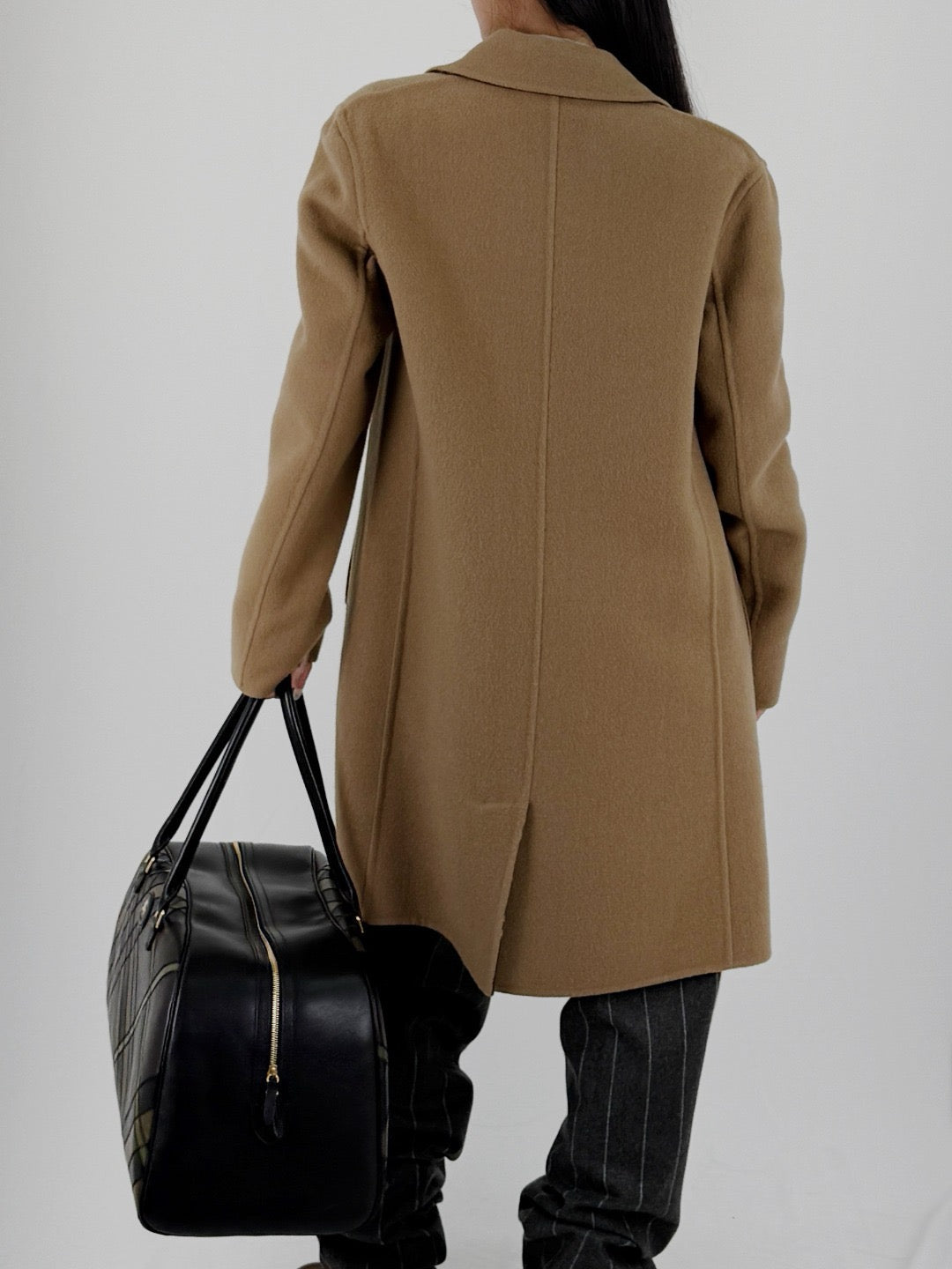 BURBERRY - M S Breasted Coat - AW25 - CML BN/TRCL BN IP CK