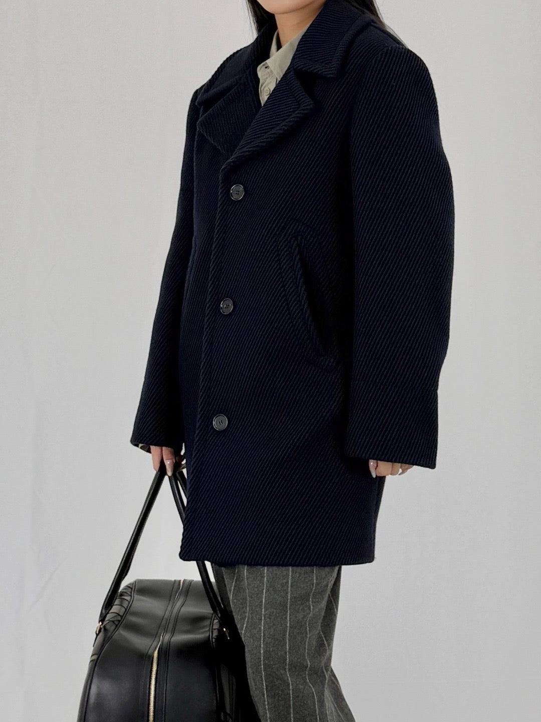 BURBERRY - M Tailored Coat - AW25 - NHTSHD BLU/TWLGHT BL