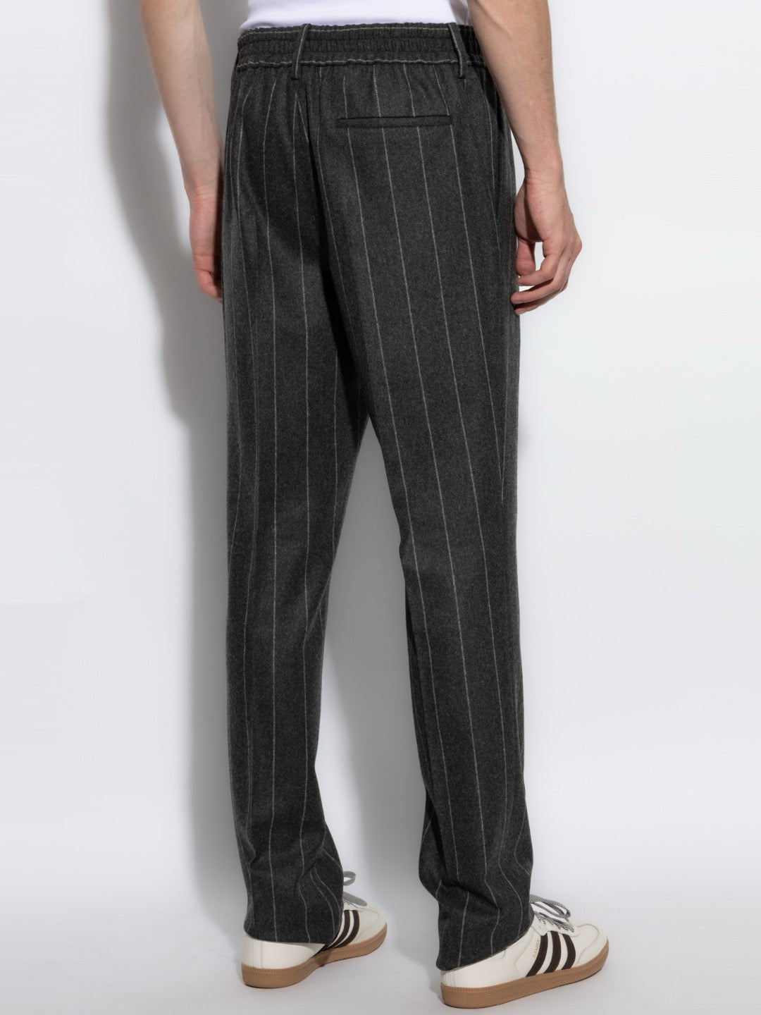 BURBERRY - M Tailored Trousers - DARK GREY MELANGE
