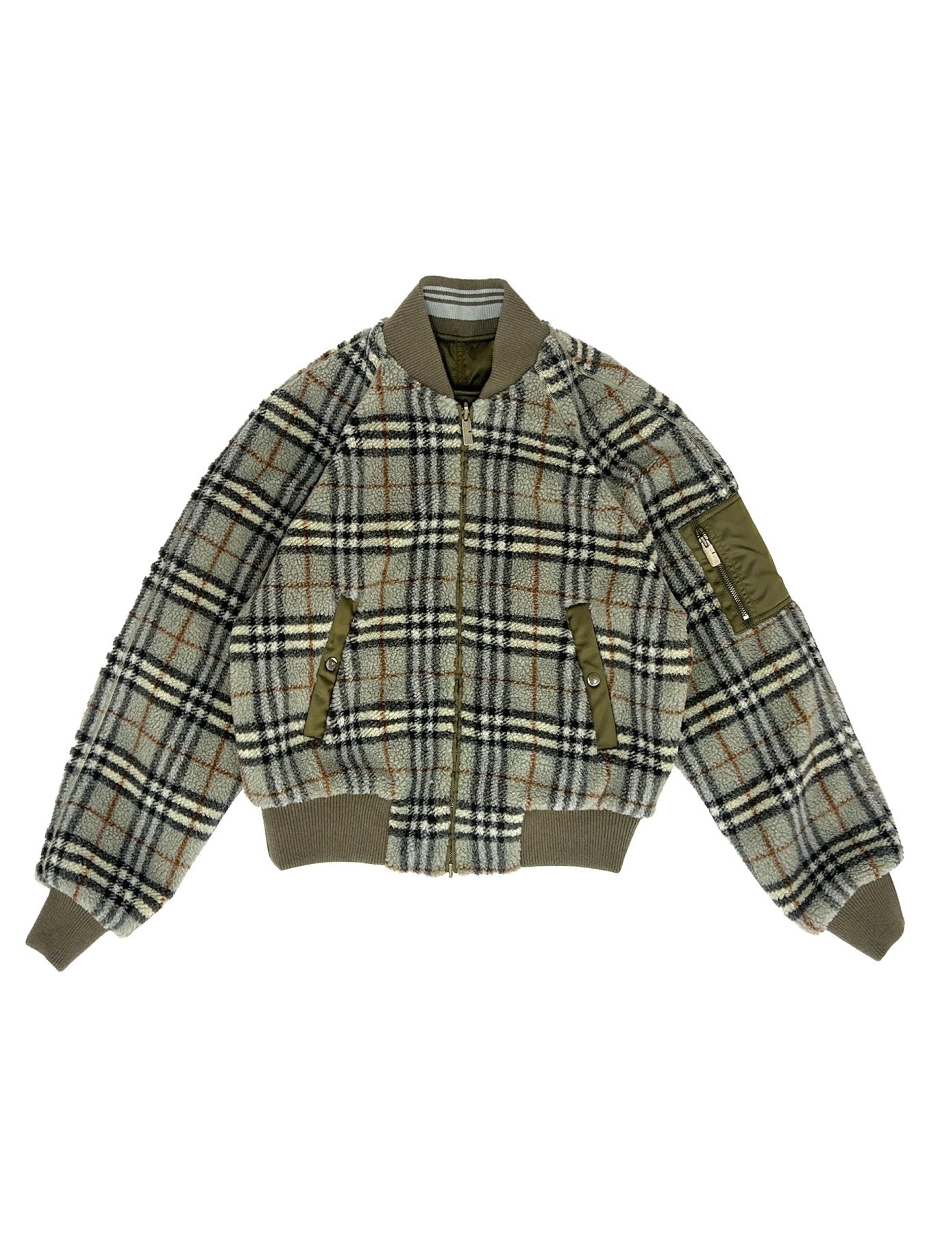 BURBERRY Multi M Bomber Jacket