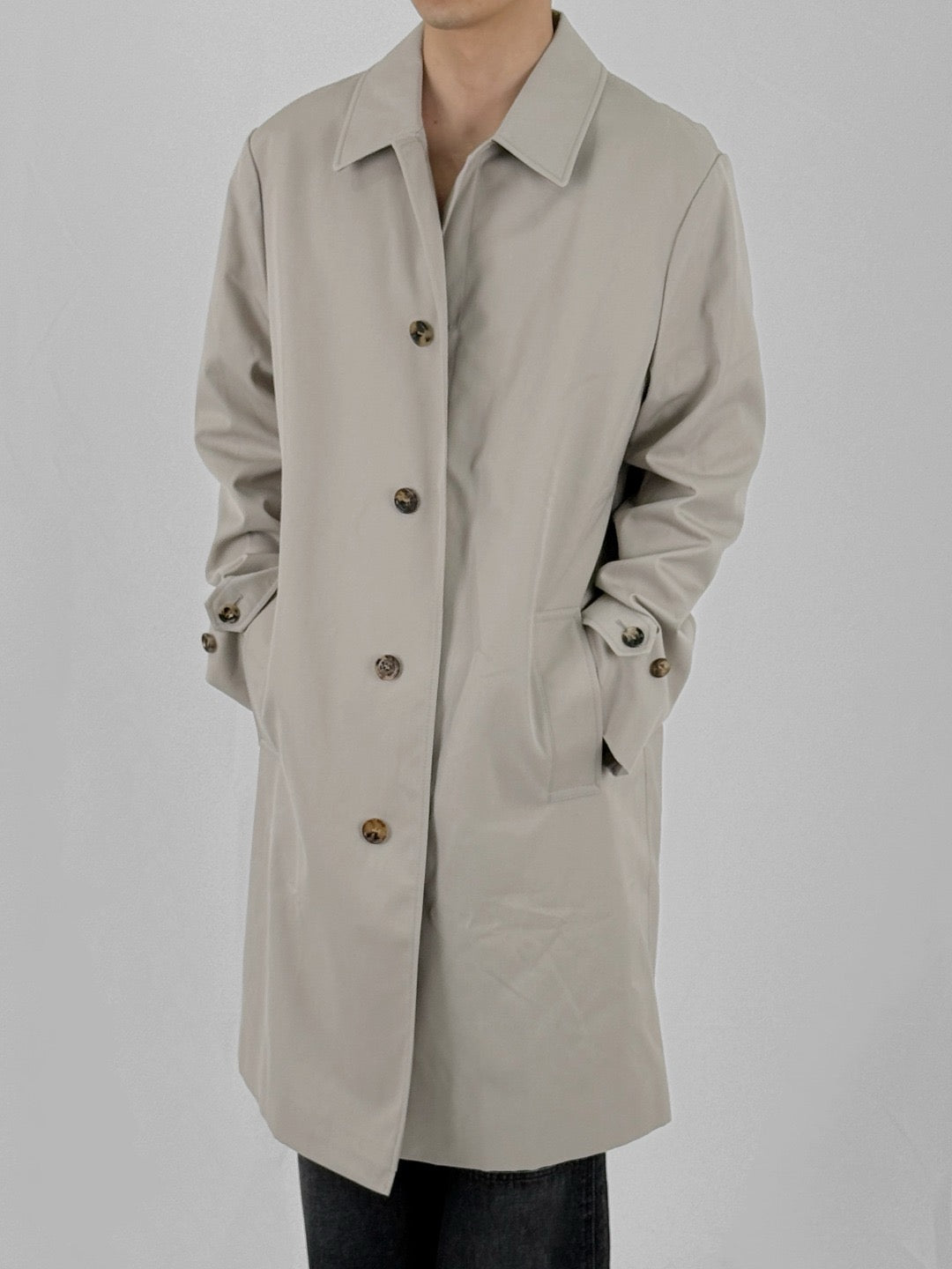BURBERRY - Rainwear Breasted - HERON