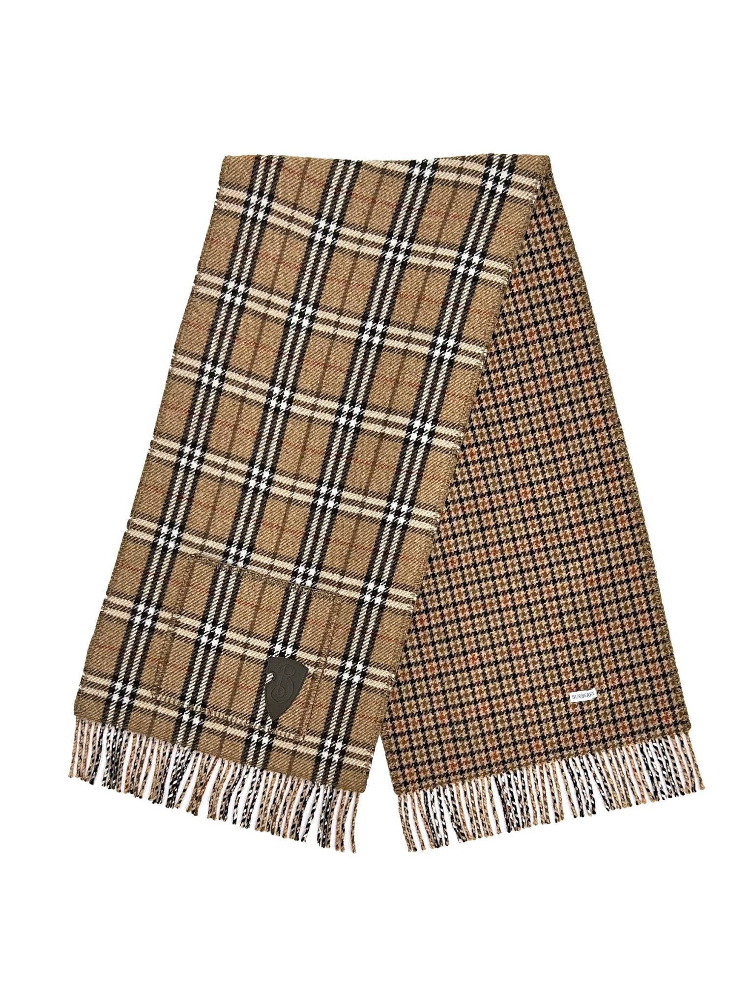 BURBERRY - Scarves - BUZZARD/SAND