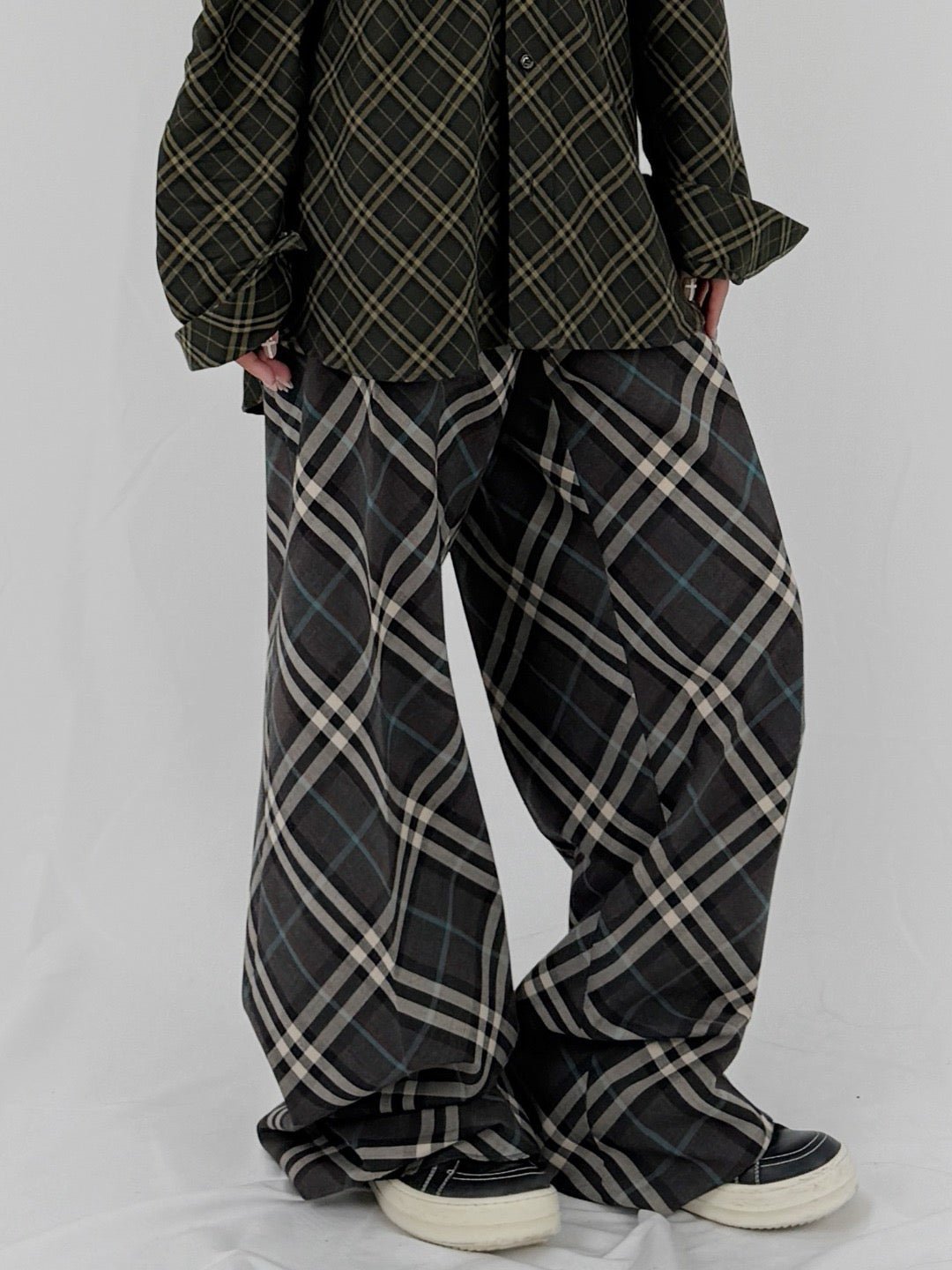 BURBERRY Snug Ip Check Tailored Trousers