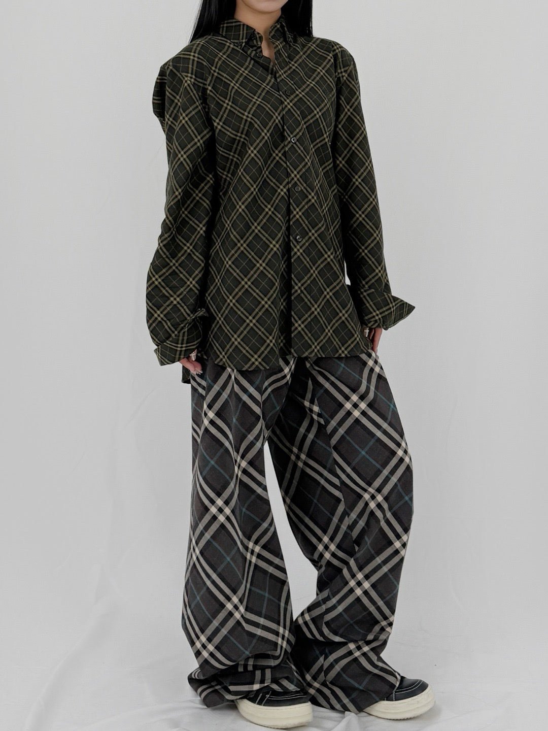 BURBERRY Snug Ip Check Tailored Trousers