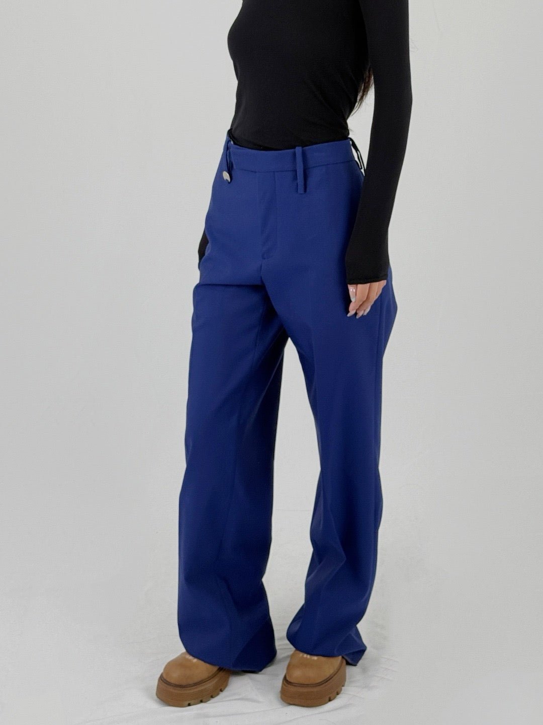 BURBERRY - Trousers - SS24 - MARINE
