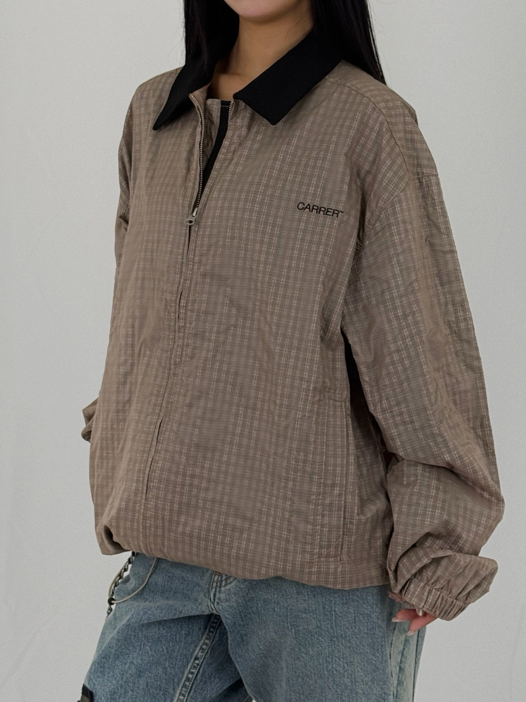 CARRER - Boetie Jacket - AW25 - TRANSPARENT BLACK CHECKS