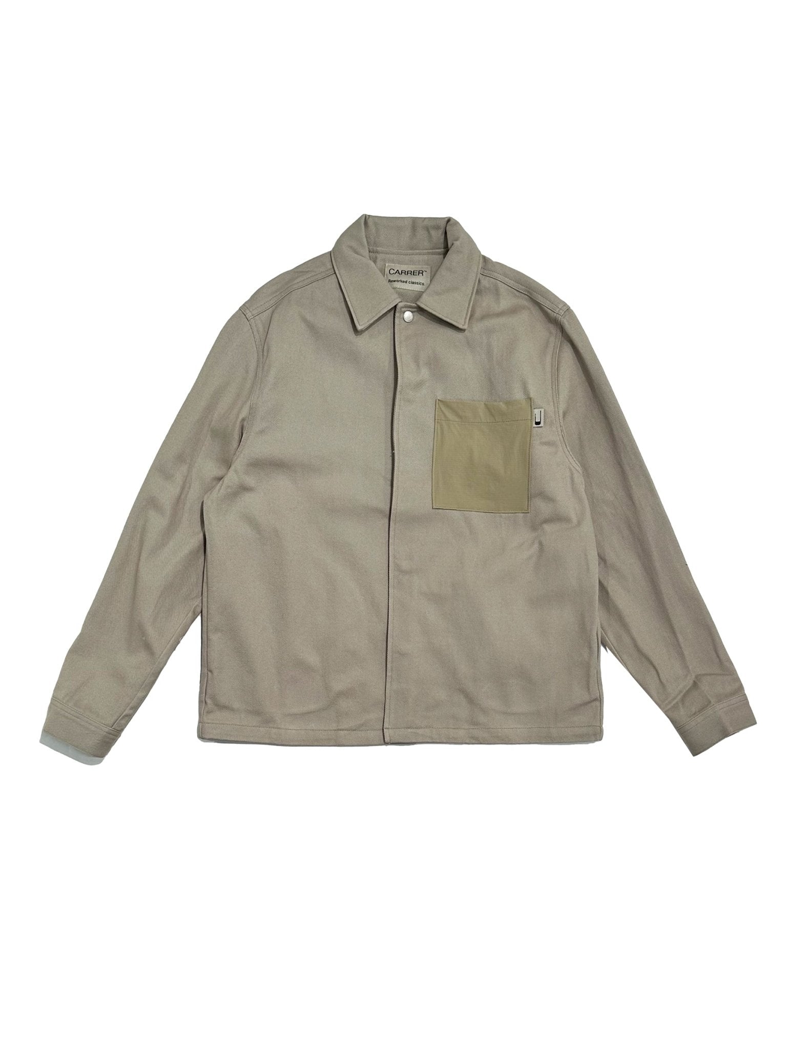 CARRER - Cercs Twill Overshirt - AW25 - BEIGE