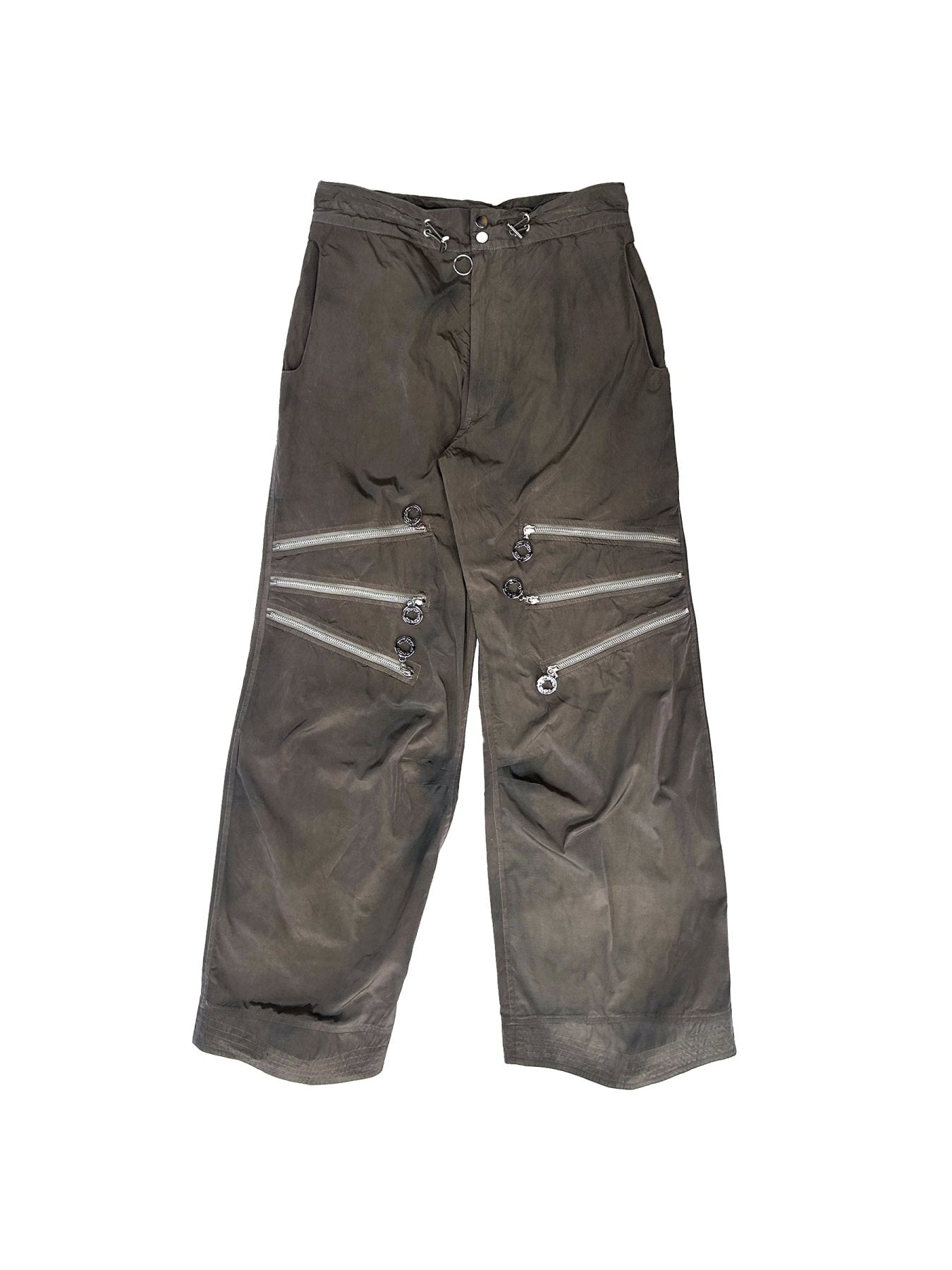 CHARLIE CONSTANTINOU Grey 10 Pocket Trouser