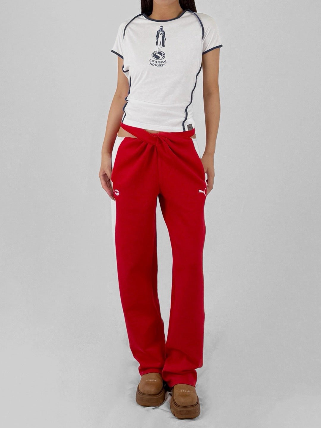 Coperni - Puma X Coperni T7 Pants Red - WOMEN