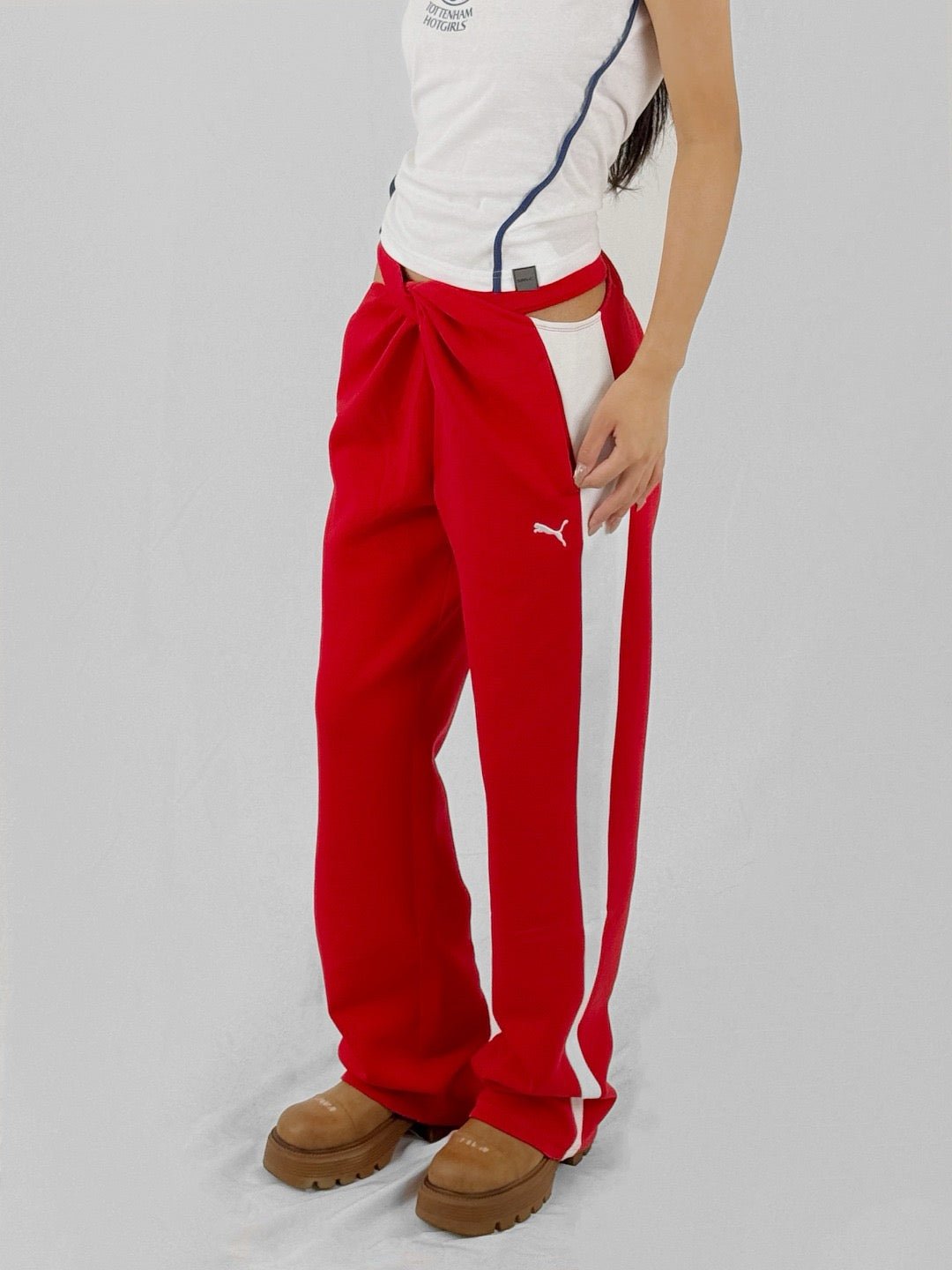 Coperni - Puma X Coperni T7 Pants Red - WOMEN